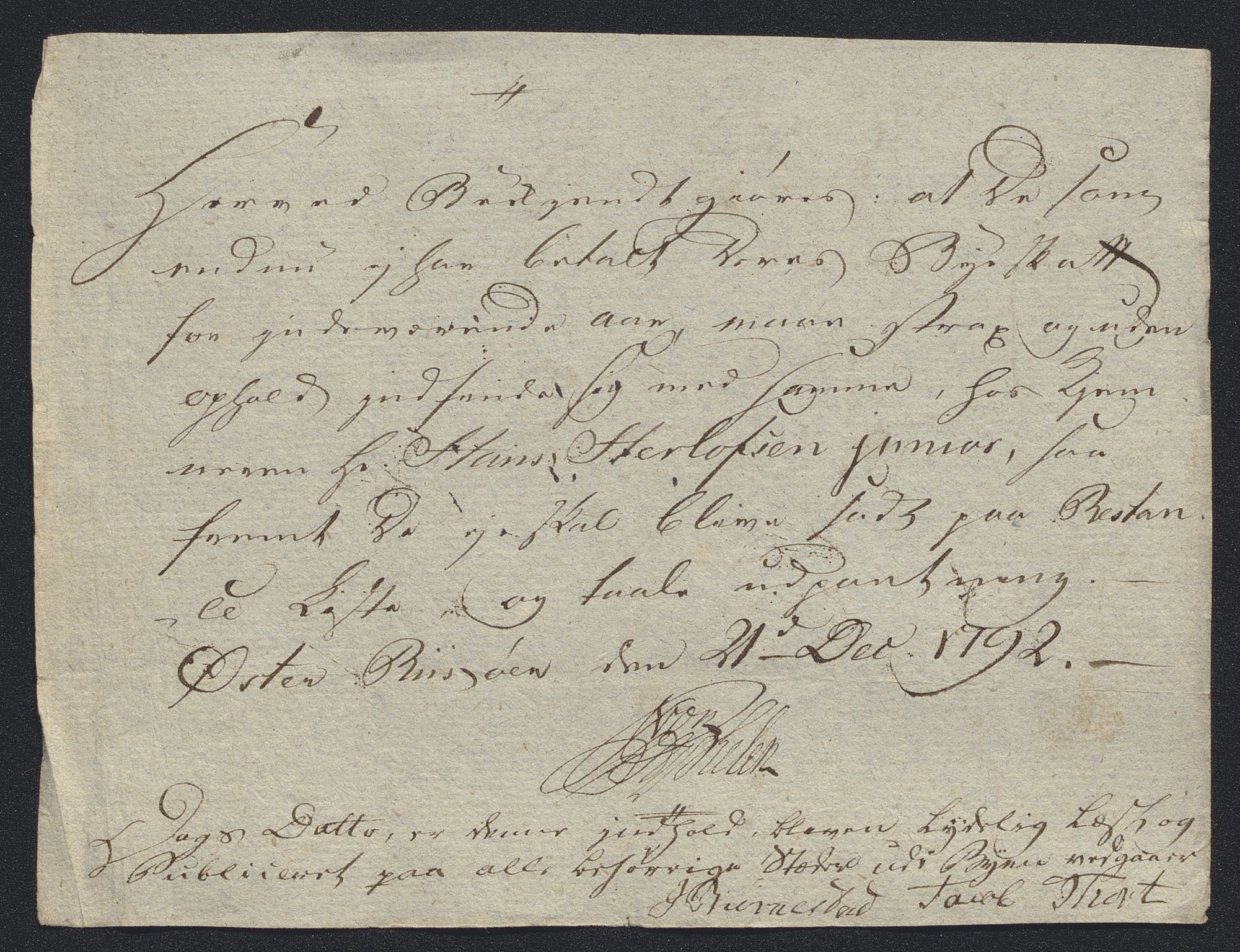 Danske Kanselli 1800-1814, AV/RA-EA-3024/K/Kk/Kka/Kkac/L0234: Kjøpstadregnskap Øster Risør, 1791-1795, p. 194