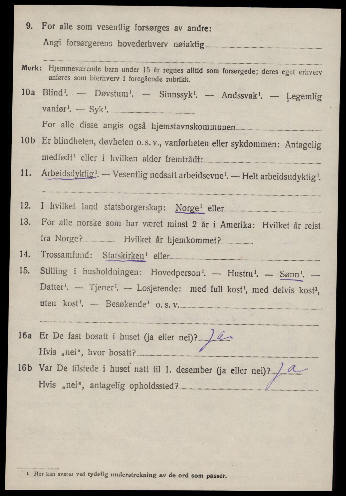 SAT, 1920 census for Fræna, 1920, p. 3550