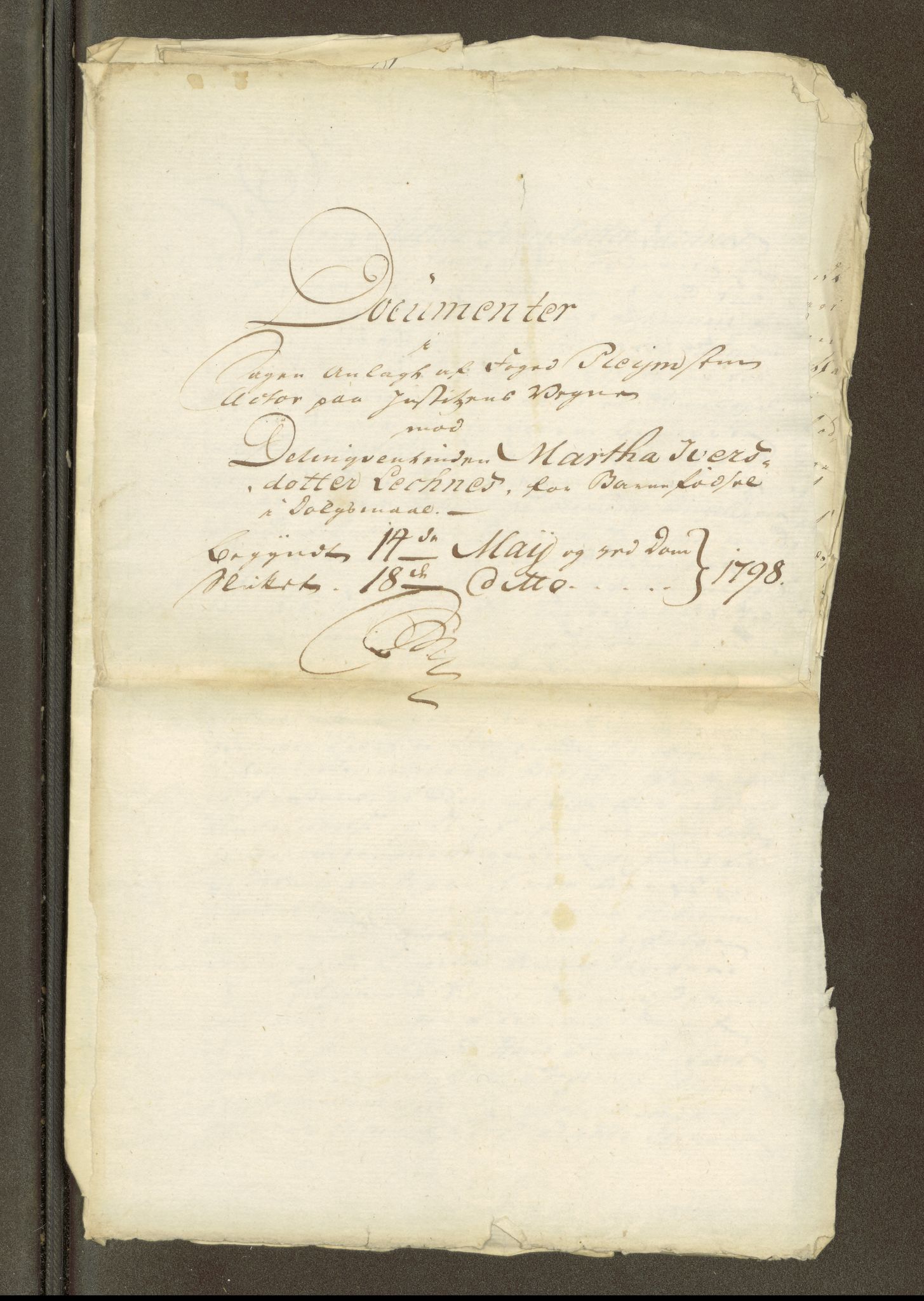 Namdal sorenskriveri, SAT/A-4133/1/1/1O/1Oa/L0007: Sivile og offentlige saker, 1798, p. 53