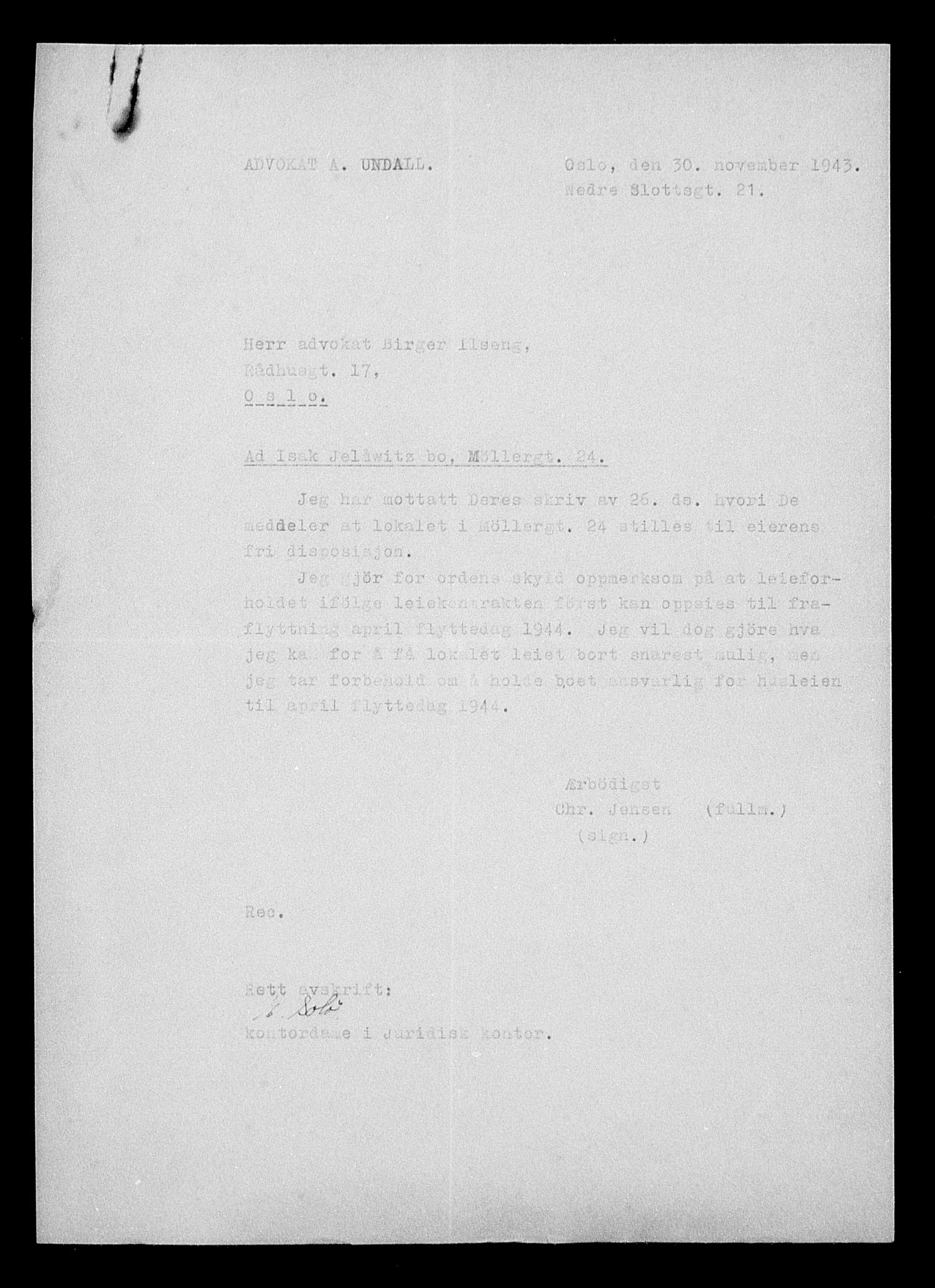 Justisdepartementet, Tilbakeføringskontoret for inndratte formuer, AV/RA-S-1564/H/Hc/Hcc/L0948: --, 1945-1947, p. 214