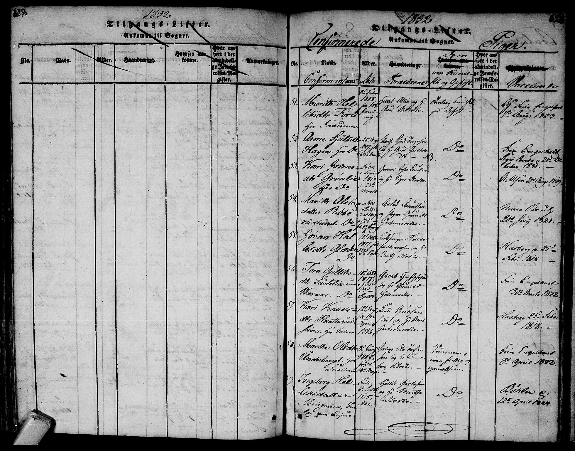 Flesberg kirkebøker, AV/SAKO-A-18/F/Fa/L0005: Parish register (official) no. I 5, 1816-1834, p. 627-628