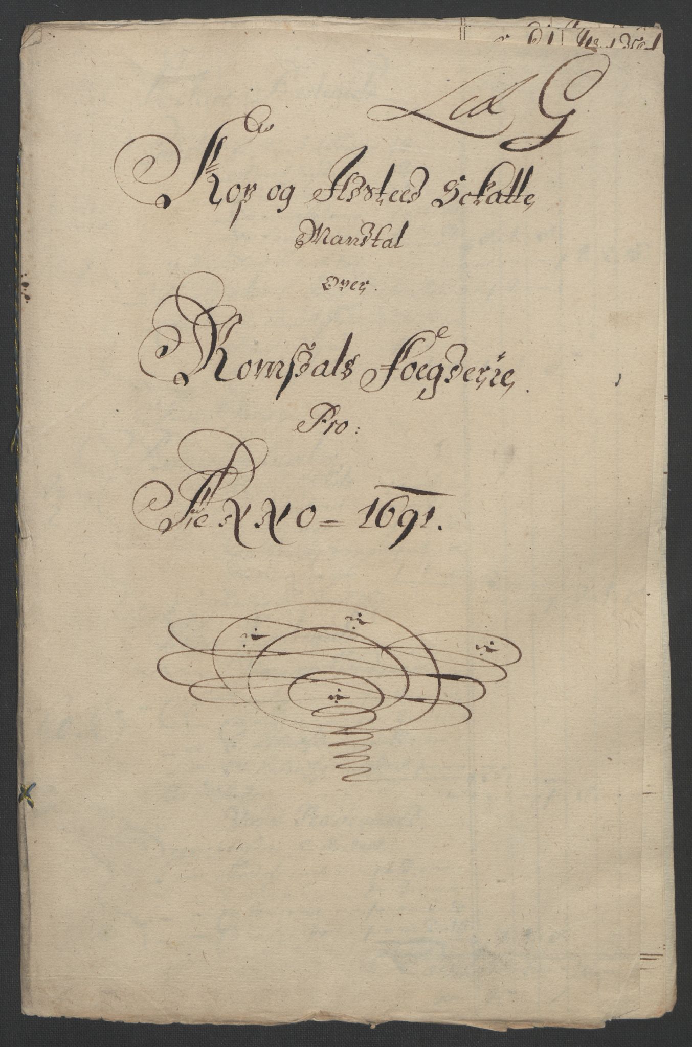 Rentekammeret inntil 1814, Reviderte regnskaper, Fogderegnskap, RA/EA-4092/R55/L3649: Fogderegnskap Romsdal, 1690-1691, p. 275
