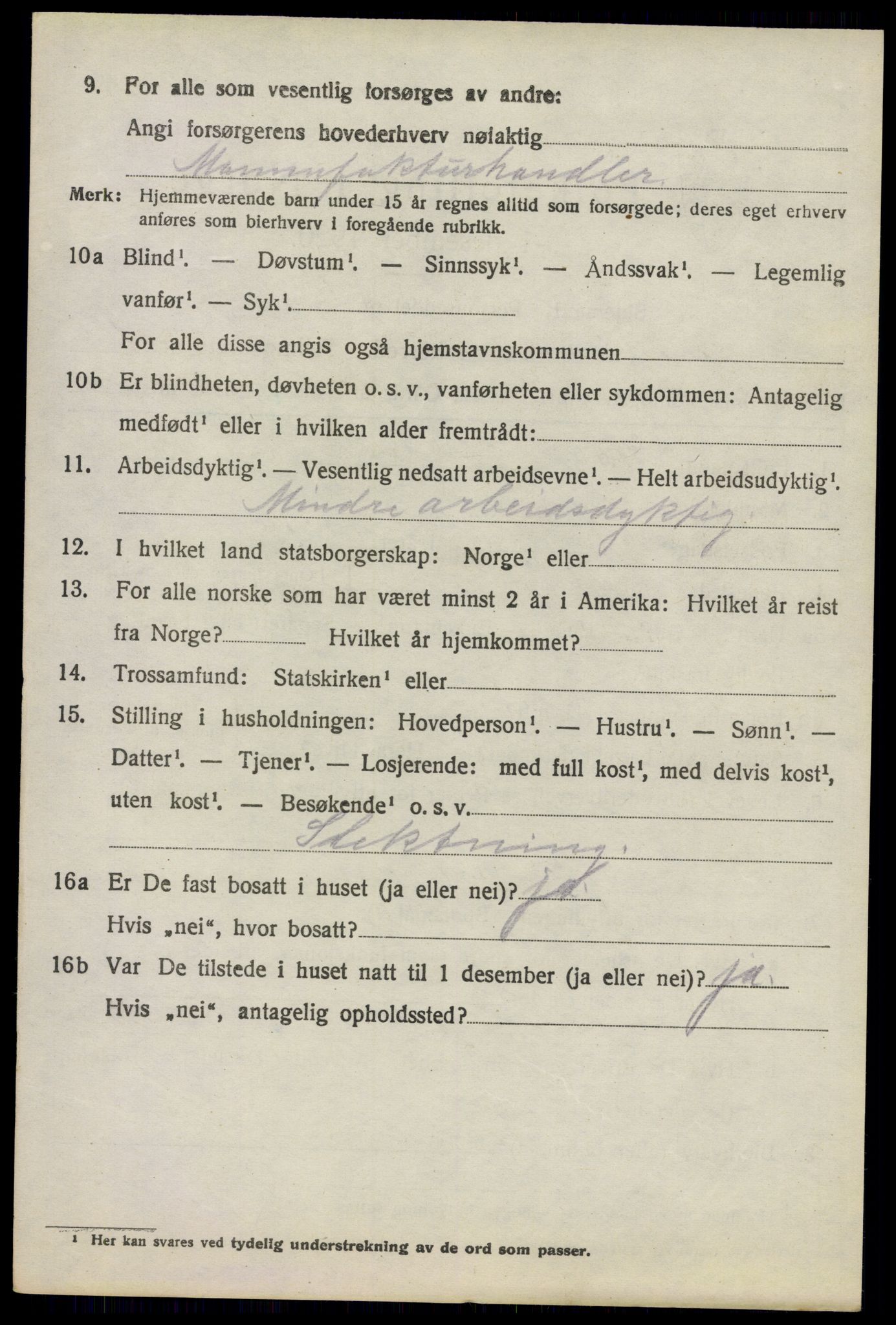 SAO, 1920 census for Enebakk, 1920, p. 2066