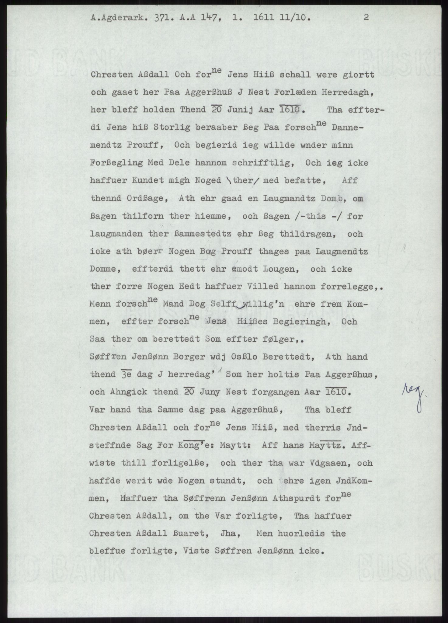 Samlinger til kildeutgivelse, Diplomavskriftsamlingen, RA/EA-4053/H/Ha, p. 1197