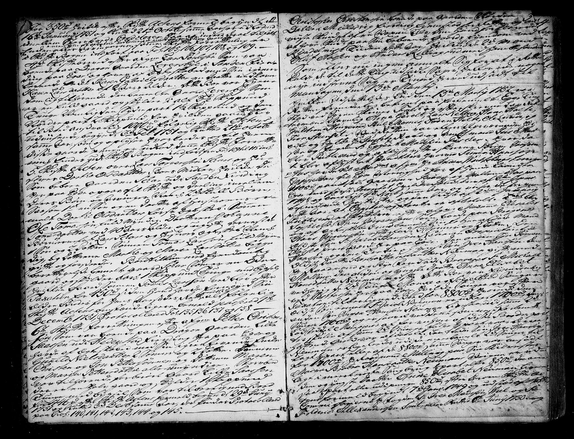 Eiker, Modum og Sigdal sorenskriveri, SAKO/A-123/F/Fa/Fab/L0004: Tingbok, 1752-1753, p. 3