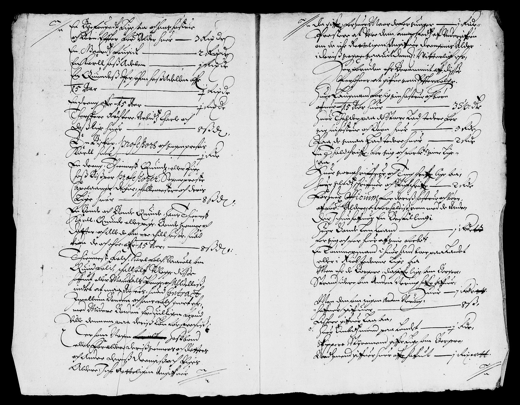 Rentekammeret inntil 1814, Reviderte regnskaper, Lensregnskaper, AV/RA-EA-5023/R/Rb/Rbr/L0016: Lista len, 1645-1647