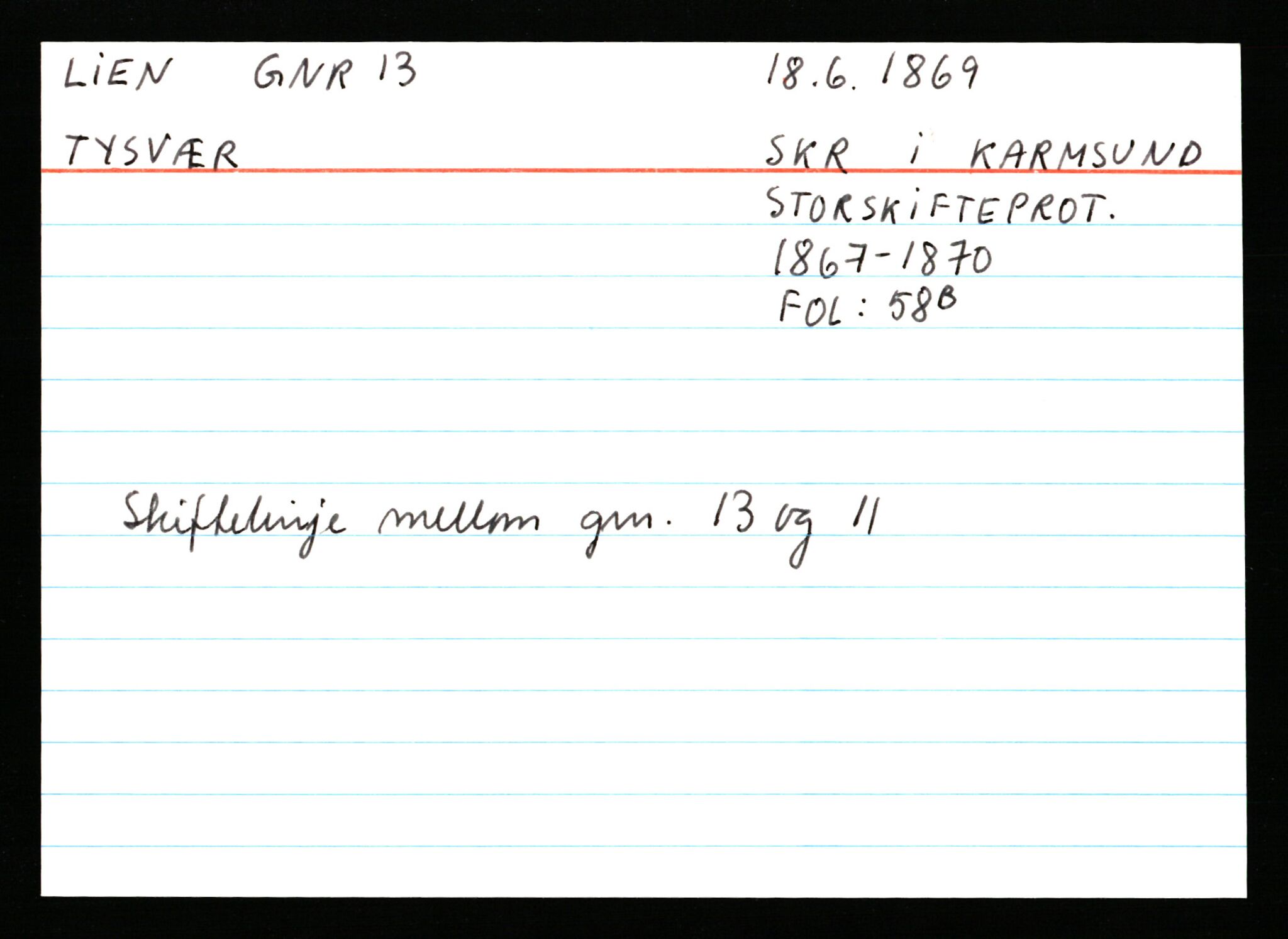 Statsarkivet i Stavanger, AV/SAST-A-101971/03/Y/Ym/L0035: Åstedskort sortert etter gårdsnavn: Leiranger - Lindanger, 1600-1950, p. 430
