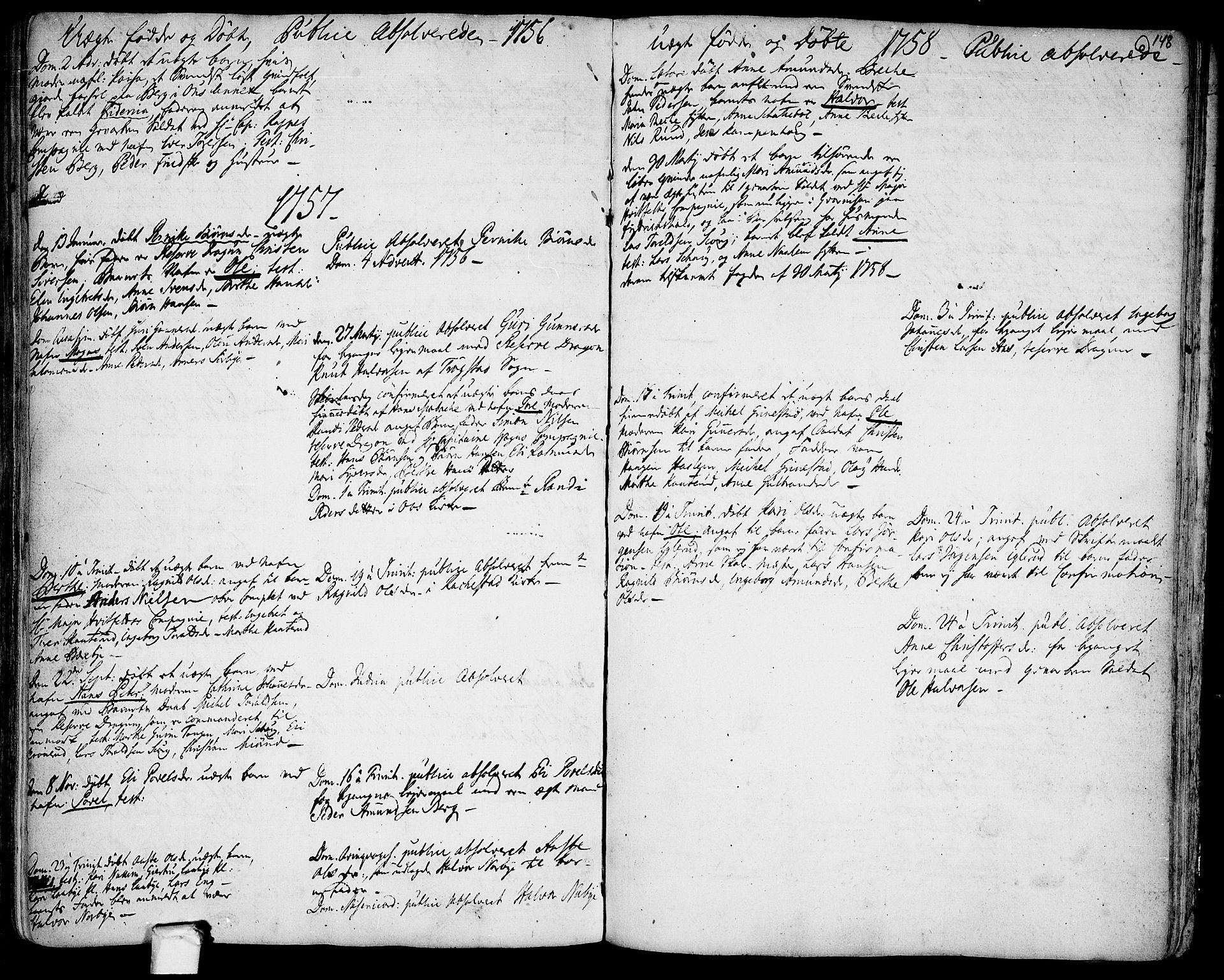 Rakkestad prestekontor Kirkebøker, SAO/A-2008/F/Fa/L0003: Parish register (official) no. I 3, 1752-1777, p. 148