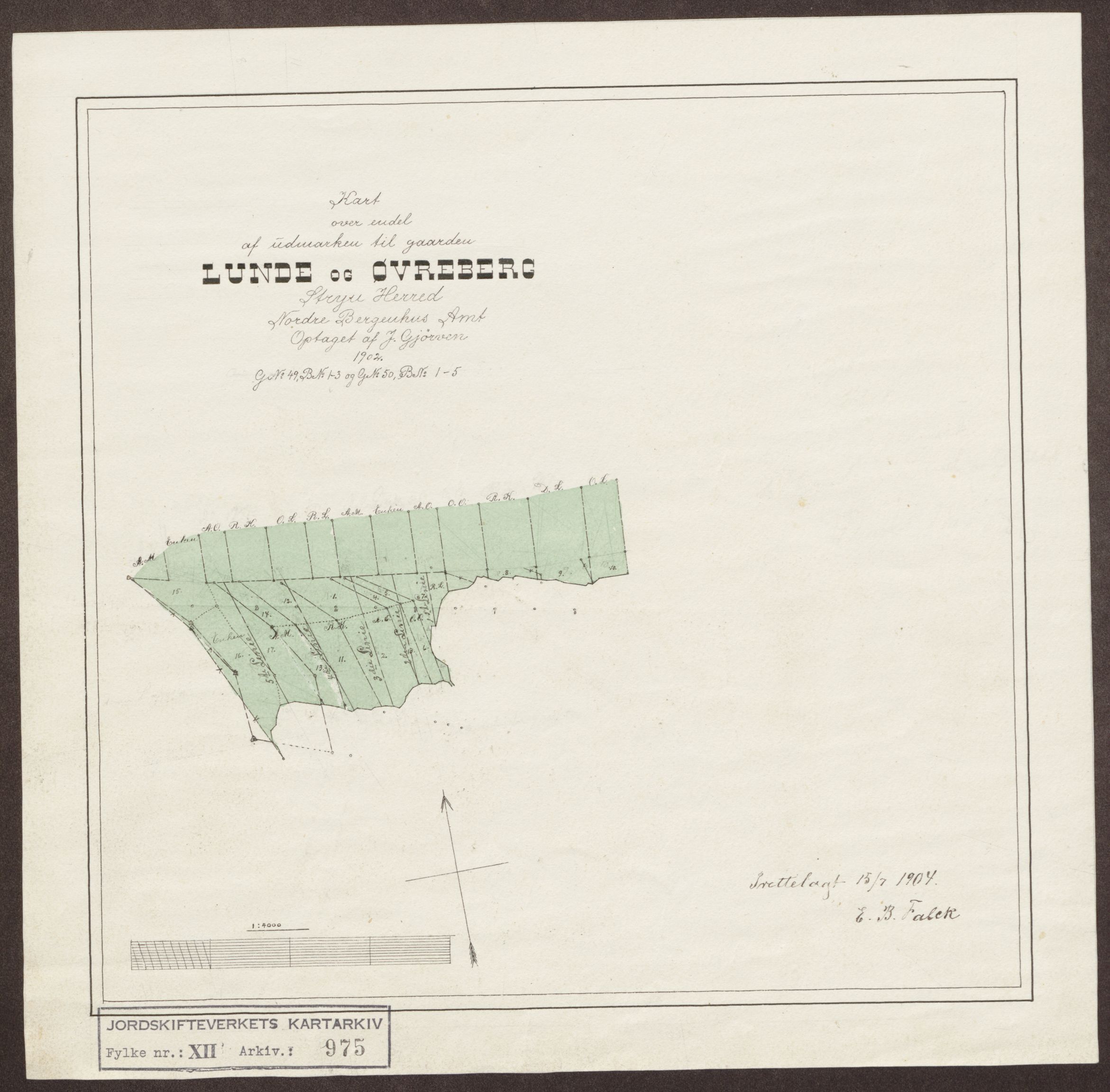 Jordskifteverkets kartarkiv, AV/RA-S-3929/T, 1859-1988, p. 1112