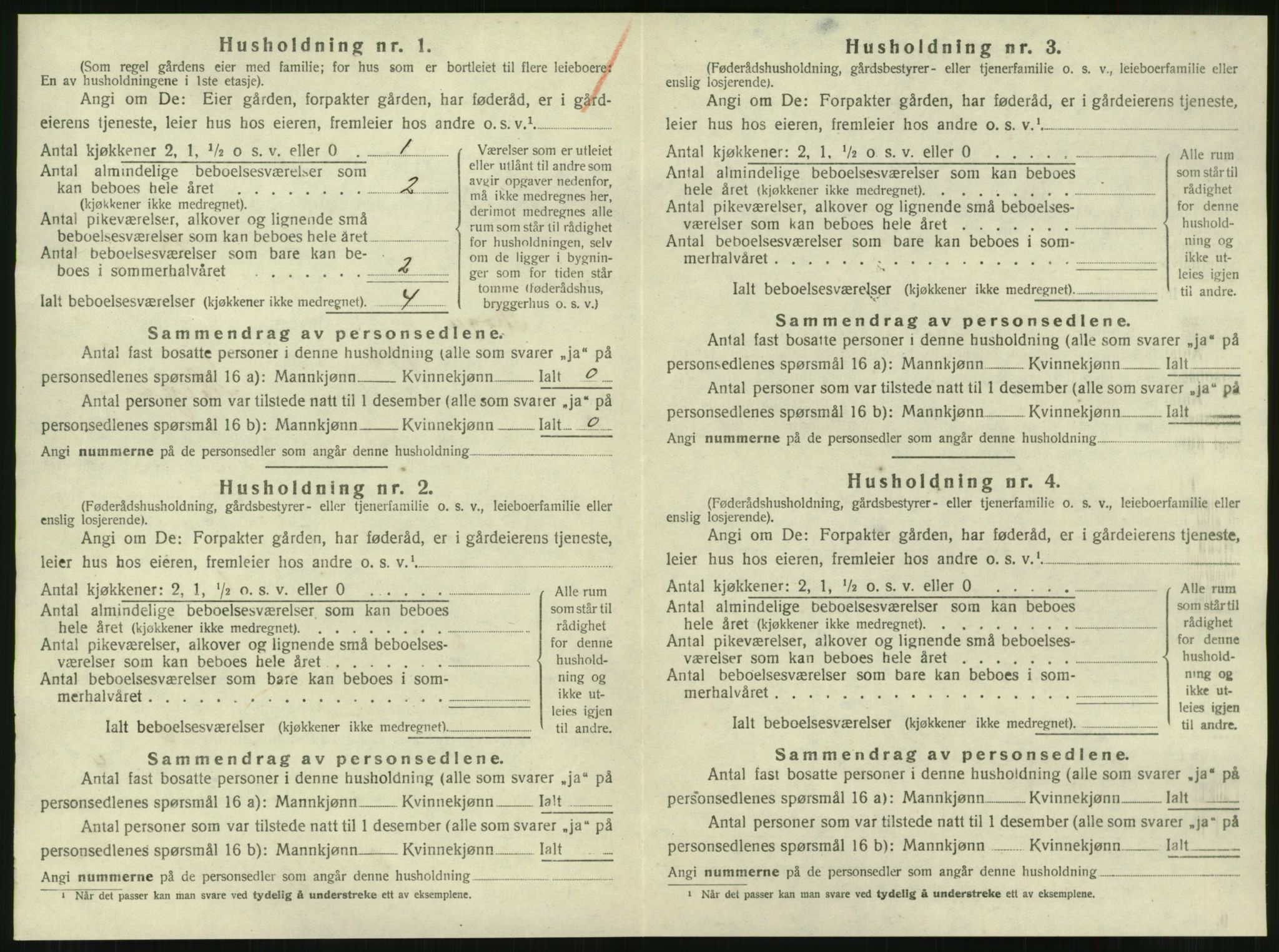 SAT, 1920 census for Skogn, 1920, p. 1278