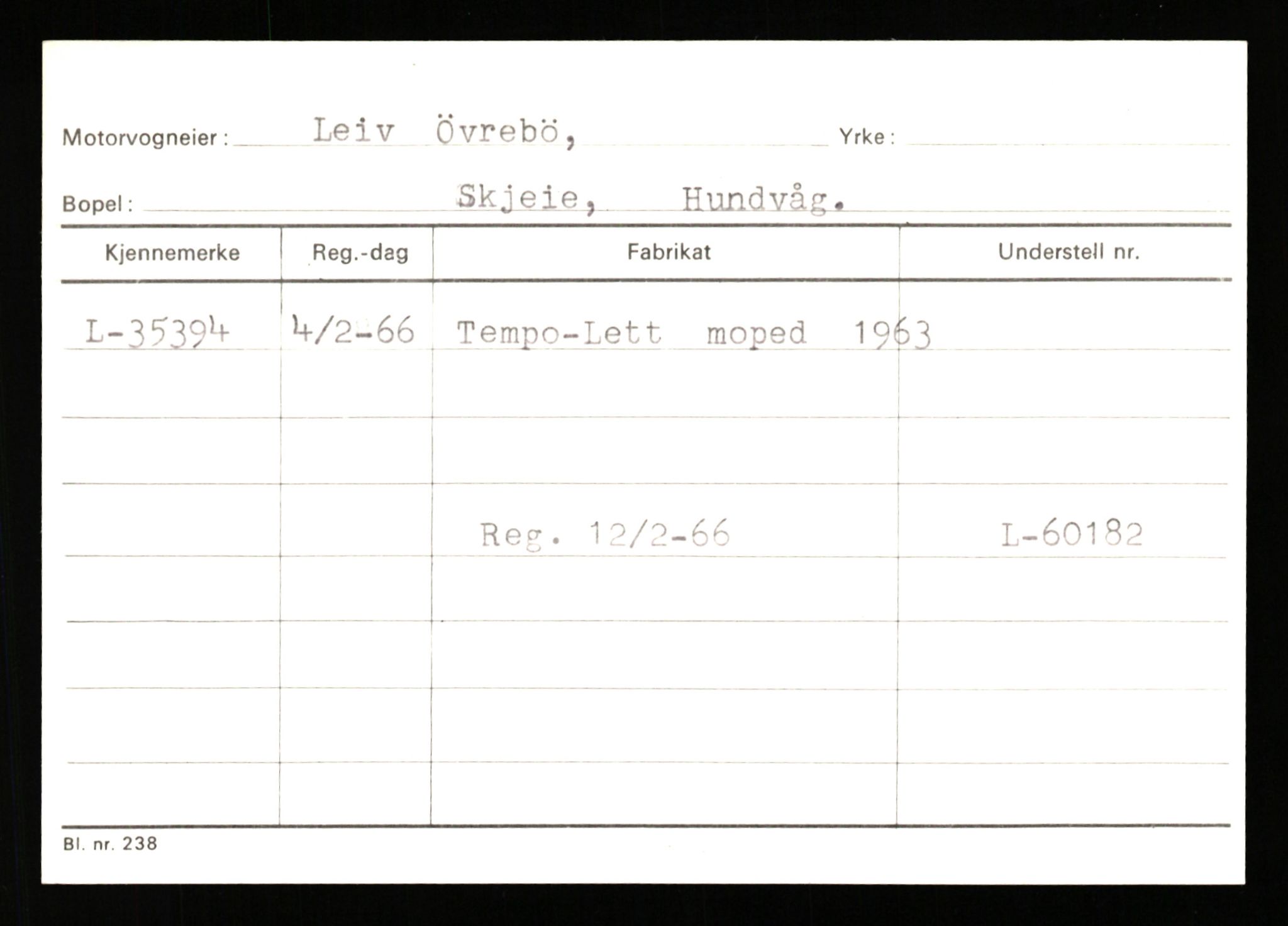 Stavanger trafikkstasjon, SAST/A-101942/0/G/L0006: Registreringsnummer: 34250 - 49007, 1930-1971, p. 359