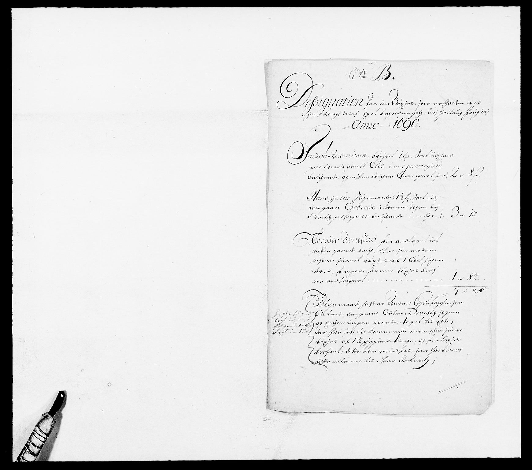 Rentekammeret inntil 1814, Reviderte regnskaper, Fogderegnskap, RA/EA-4092/R09/L0435: Fogderegnskap Follo, 1689-1691, p. 215