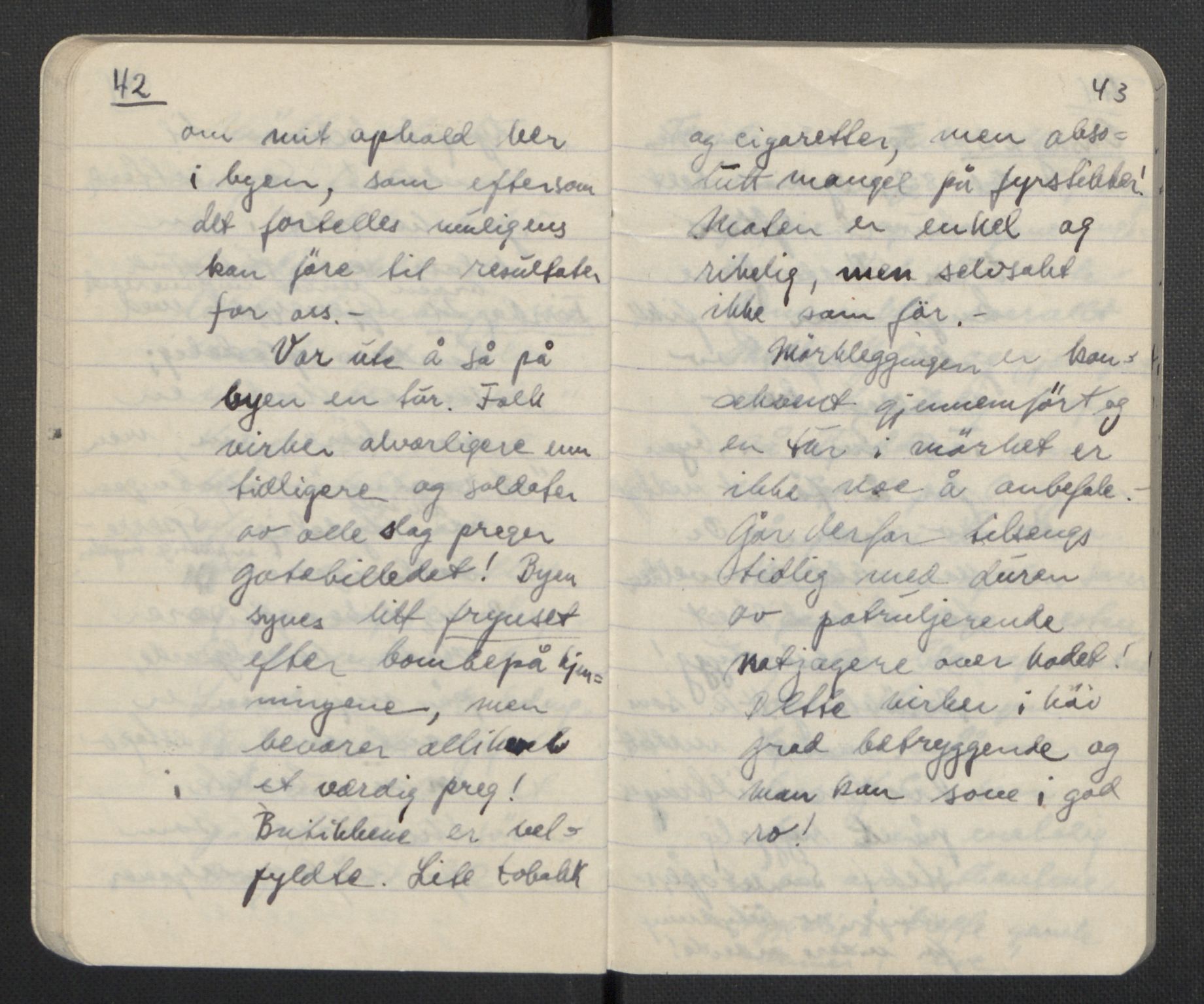 Tronstad, Leif, AV/RA-PA-0354/F/L0001: Dagbøker, 1941-1945, p. 28
