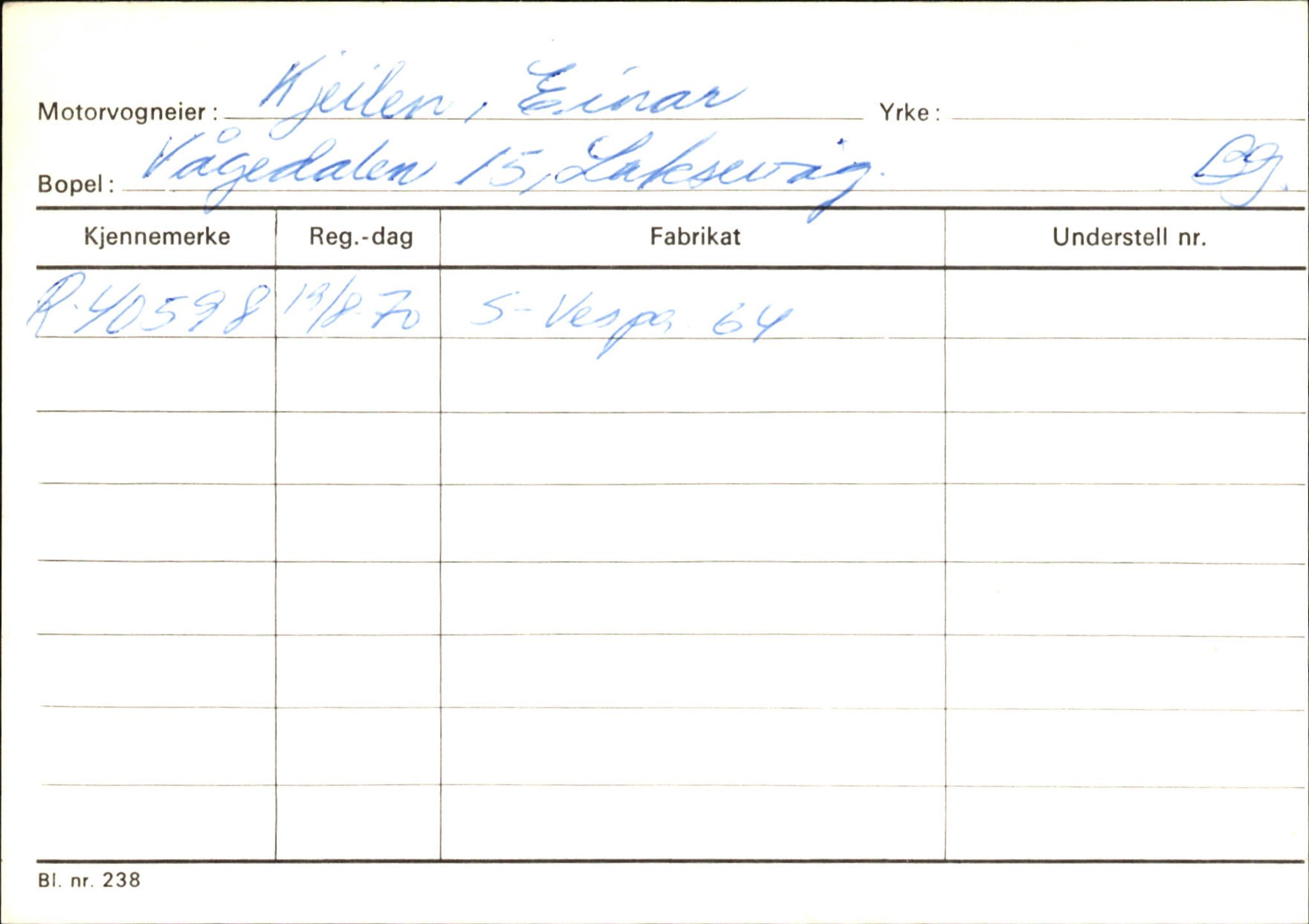 Statens vegvesen, Hordaland vegkontor, AV/SAB-A-5201/2/Ha/L0029: R-eierkort K, 1920-1971, p. 10