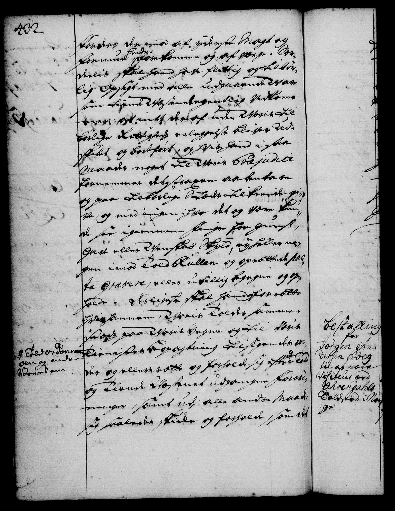Rentekammeret, Kammerkanselliet, RA/EA-3111/G/Gg/Gge/L0001: Norsk bestallingsprotokoll med register (merket RK 53.25), 1720-1730, p. 432
