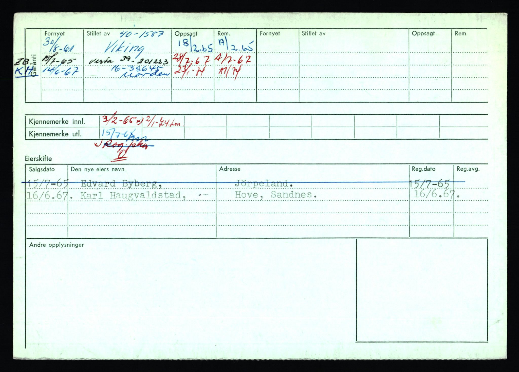 Stavanger trafikkstasjon, AV/SAST-A-101942/0/F/L0035: L-19100 - L-19999, 1930-1971, p. 1483