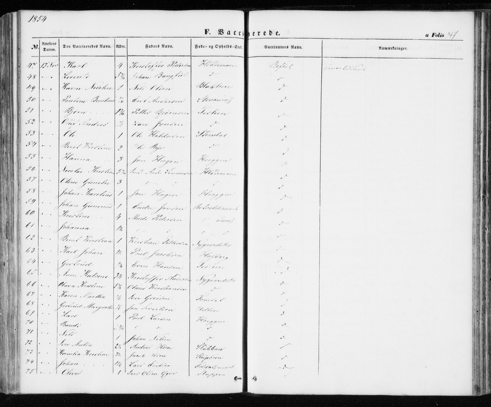 Ministerialprotokoller, klokkerbøker og fødselsregistre - Sør-Trøndelag, SAT/A-1456/606/L0291: Parish register (official) no. 606A06, 1848-1856, p. 347