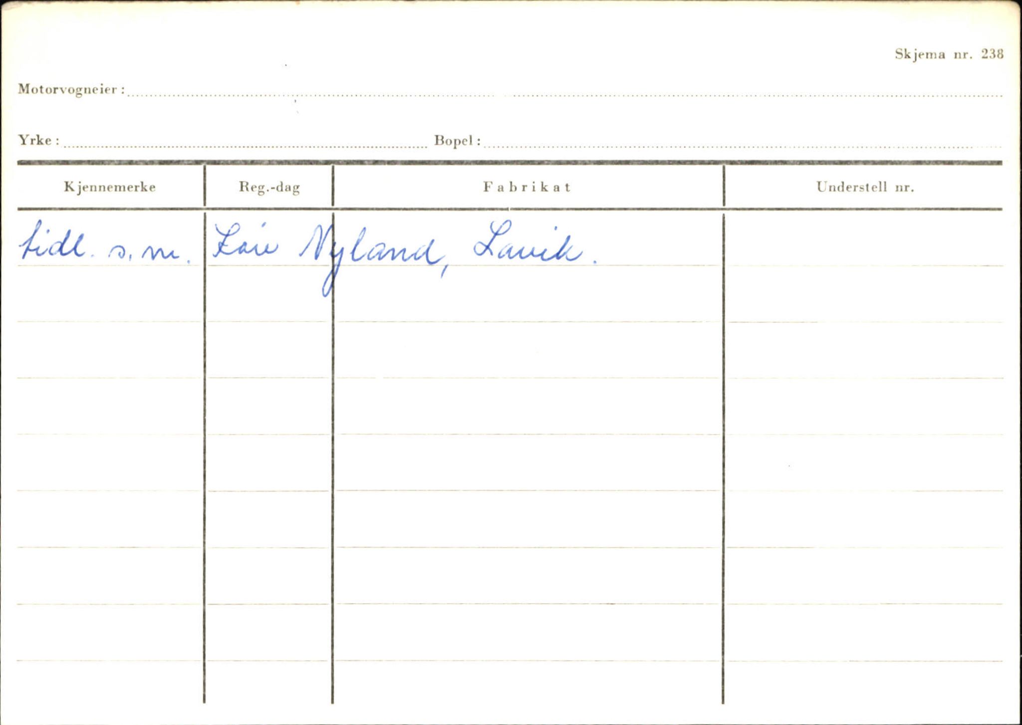 Statens vegvesen, Sogn og Fjordane vegkontor, AV/SAB-A-5301/4/F/L0130: Eigarregister Eid T-Å. Høyanger A-O, 1945-1975, p. 1198