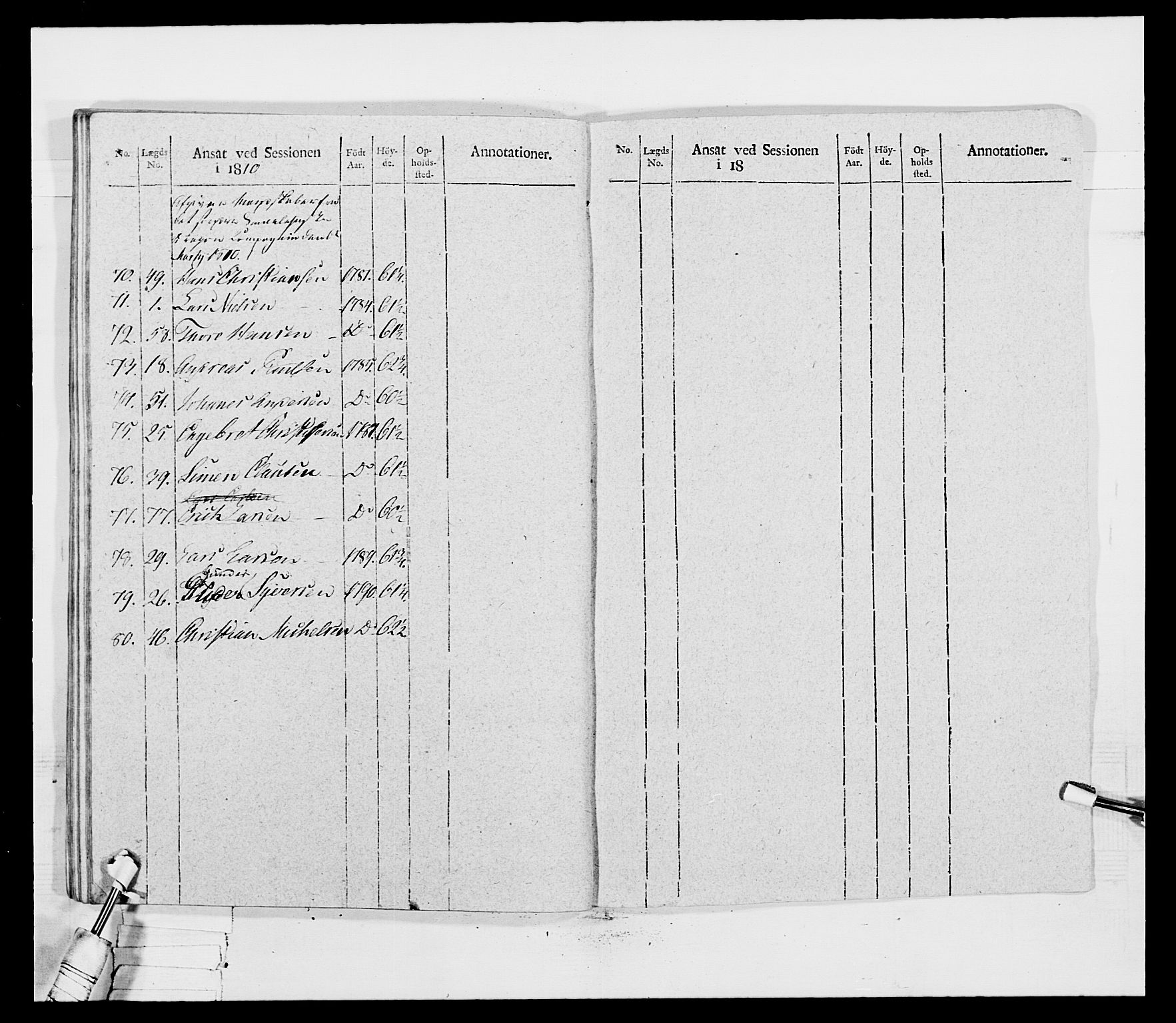 Generalitets- og kommissariatskollegiet, Det kongelige norske kommissariatskollegium, AV/RA-EA-5420/E/Eh/L0030b: Sønnafjelske gevorbne infanteriregiment, 1810, p. 312