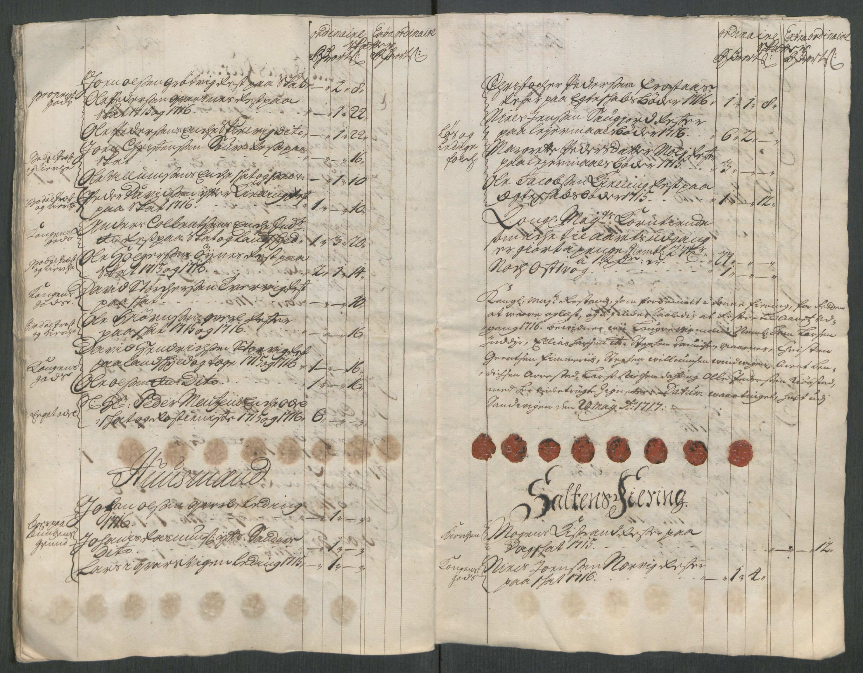 Rentekammeret inntil 1814, Reviderte regnskaper, Fogderegnskap, AV/RA-EA-4092/R66/L4586: Fogderegnskap Salten, 1716, p. 302