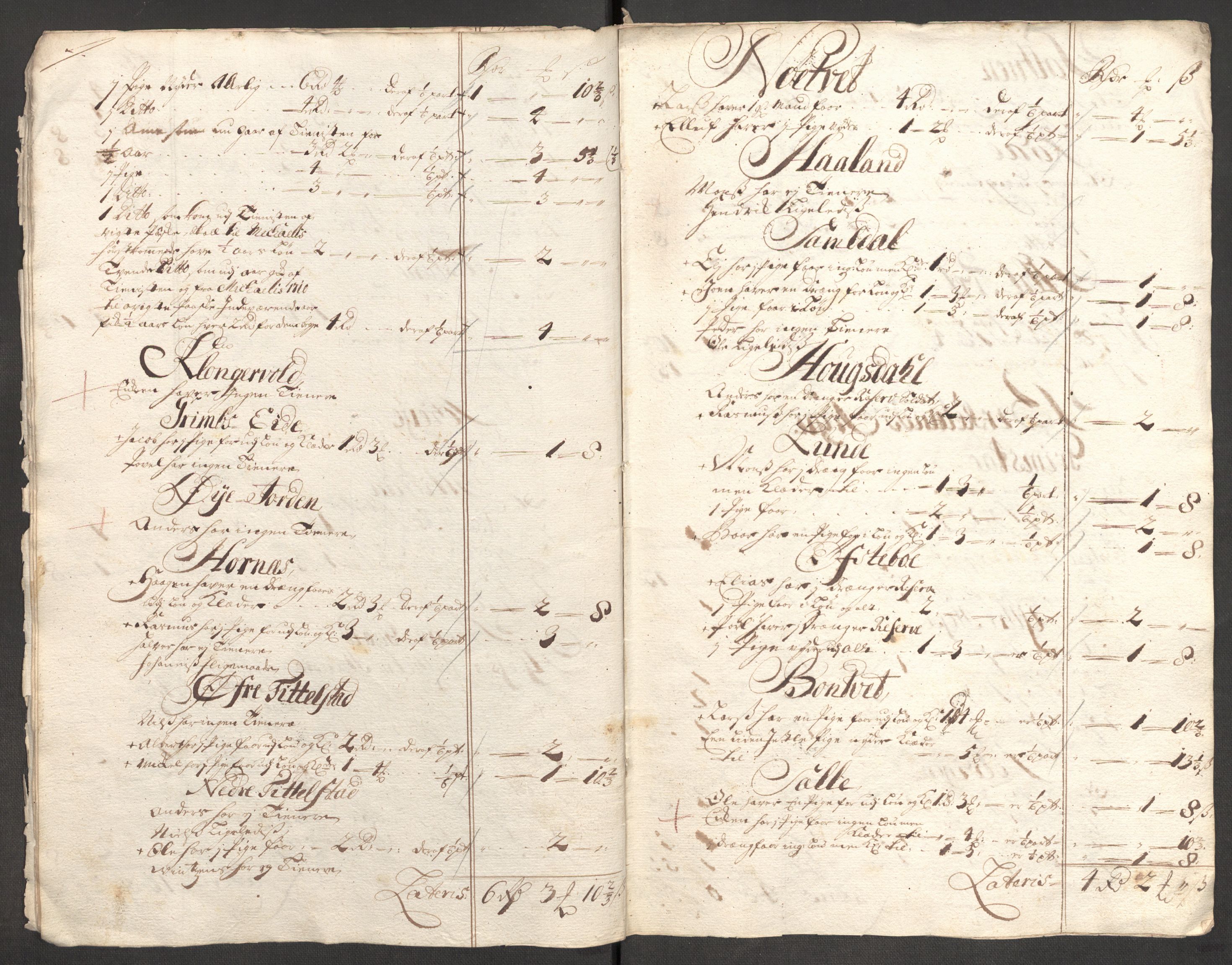Rentekammeret inntil 1814, Reviderte regnskaper, Fogderegnskap, RA/EA-4092/R51/L3193: Fogderegnskap Nordhordland og Voss, 1711, p. 264