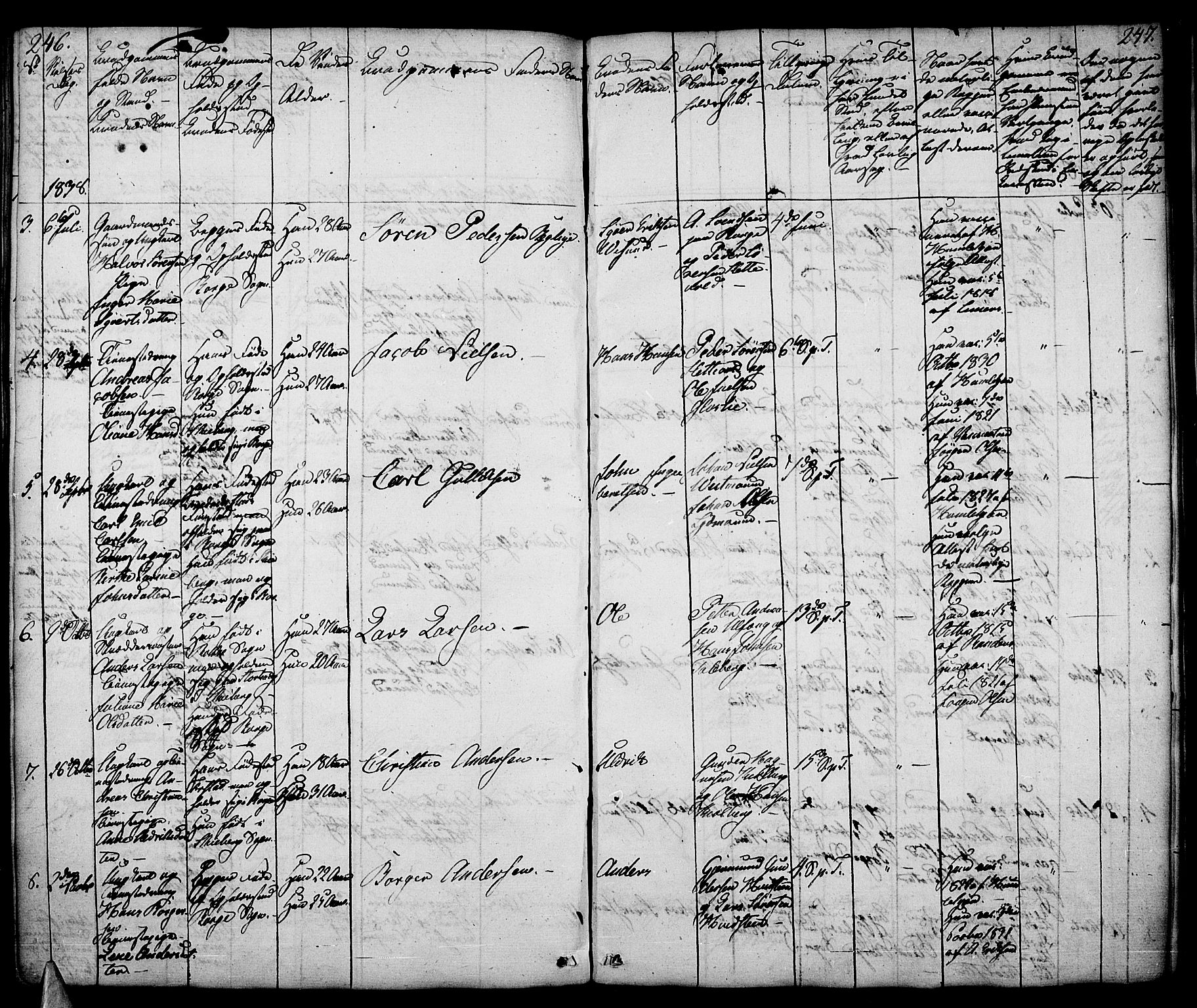 Borge prestekontor Kirkebøker, SAO/A-10903/F/Fa/L0004: Parish register (official) no. I 4, 1836-1848, p. 246-247