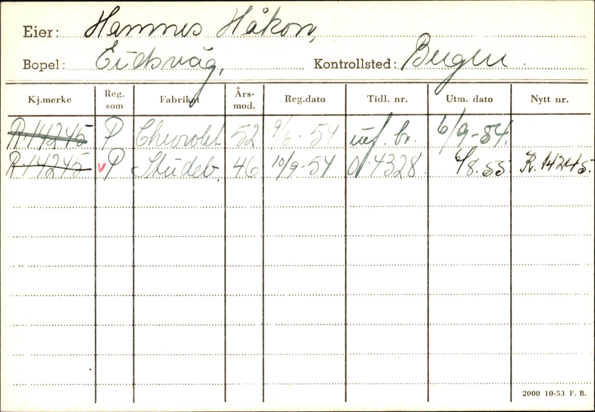 Statens vegvesen, Hordaland vegkontor, AV/SAB-A-5201/2/Ha/L0018: R-eierkort H, 1920-1971, p. 572