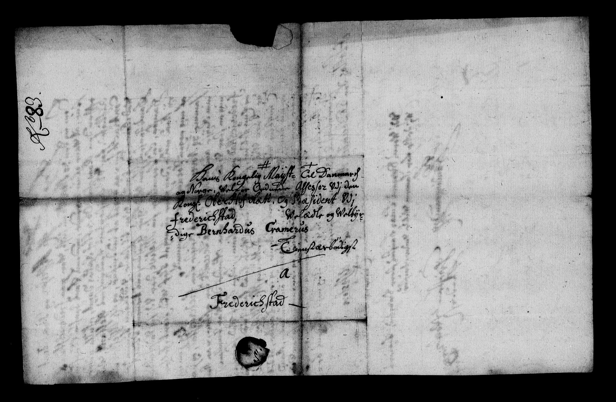 Stattholderembetet 1572-1771, RA/EA-2870/Af/L0004: Avskrifter av vedlegg til originale supplikker, nummerert i samsvar med supplikkbøkene, 1691-1694, p. 260