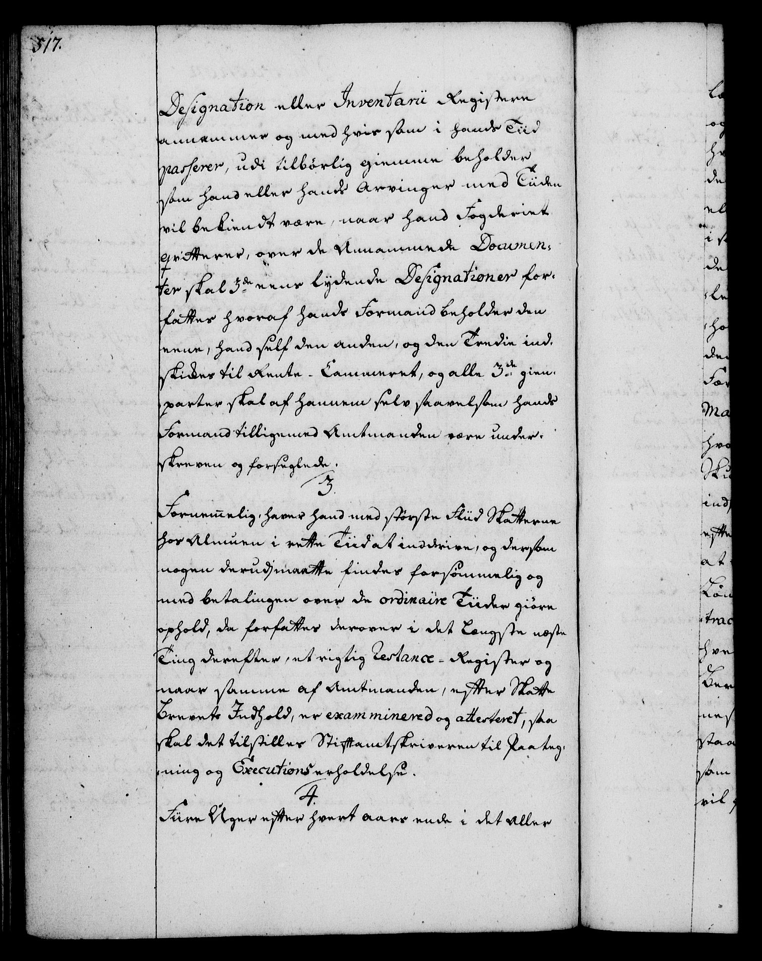 Rentekammeret, Kammerkanselliet, RA/EA-3111/G/Gg/Ggi/L0002: Norsk instruksjonsprotokoll med register (merket RK 53.35), 1729-1751, p. 517