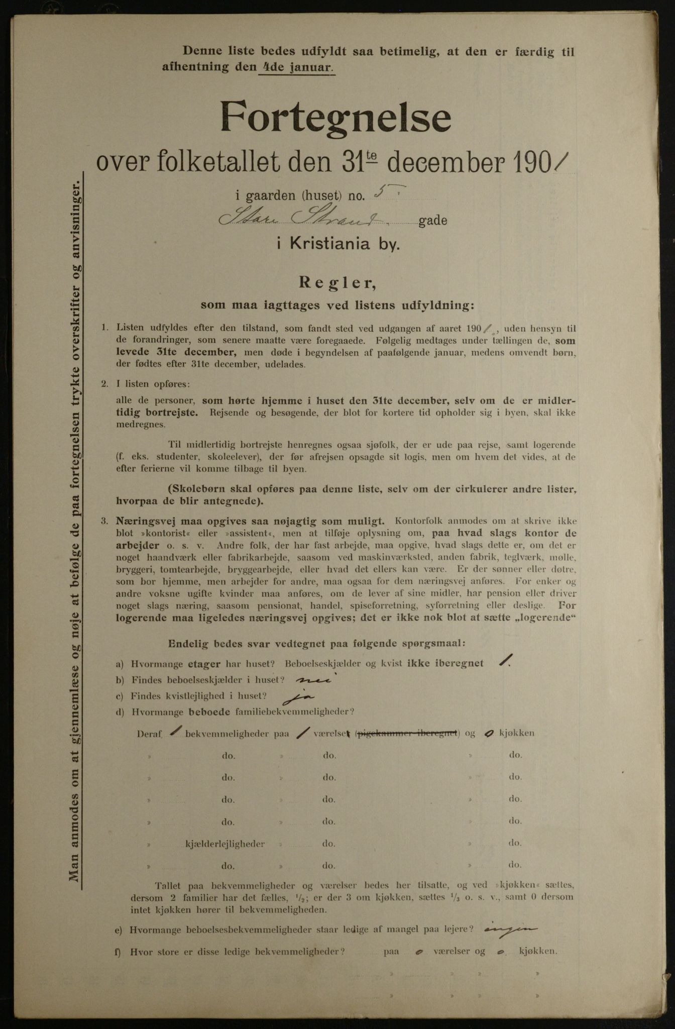 OBA, Municipal Census 1901 for Kristiania, 1901, p. 15771