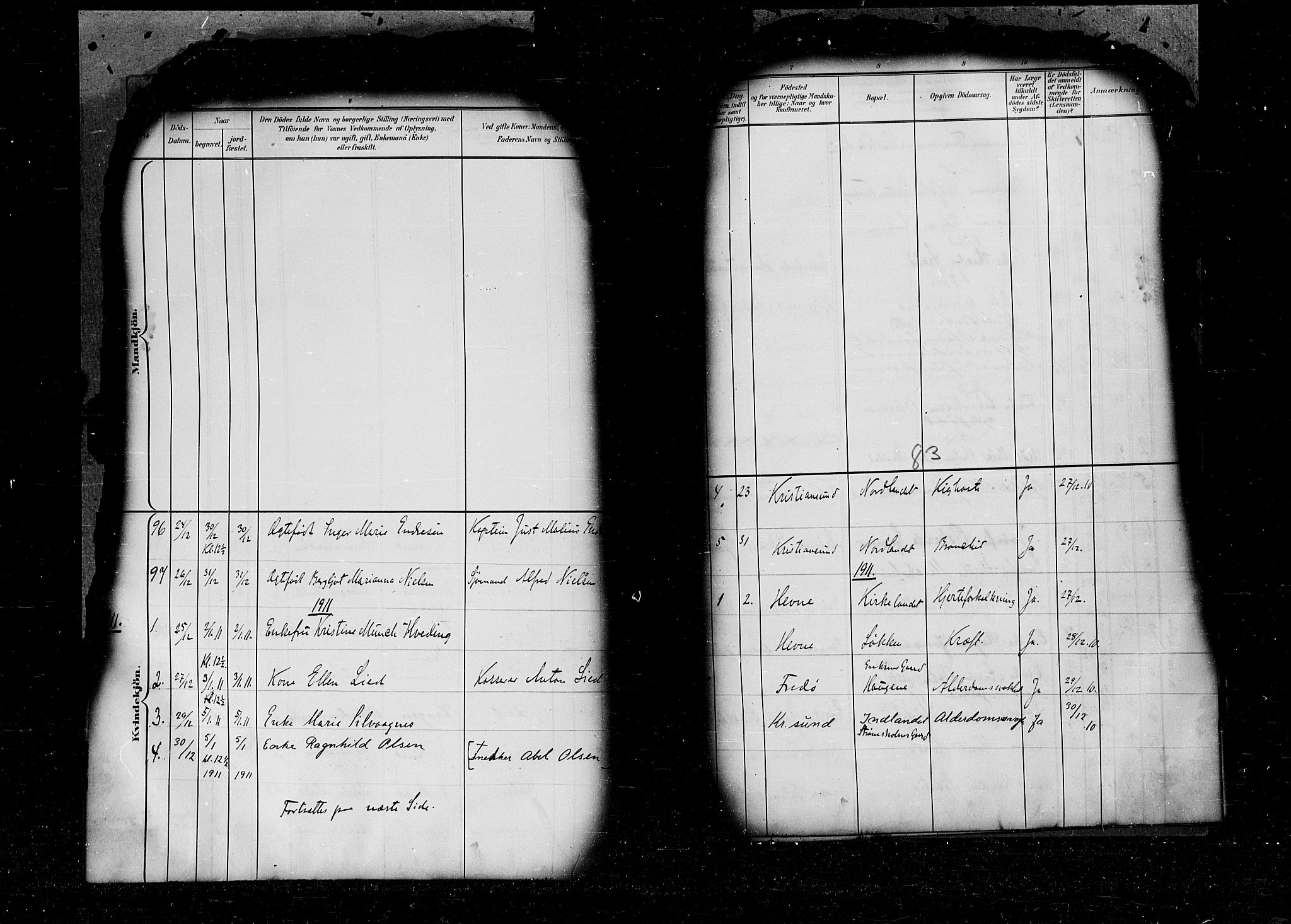 Kristiansund sokneprestkontor, SAT/A-1068/1/I/I1: Parish register (official) no. 6e, 1901-1916, p. 83