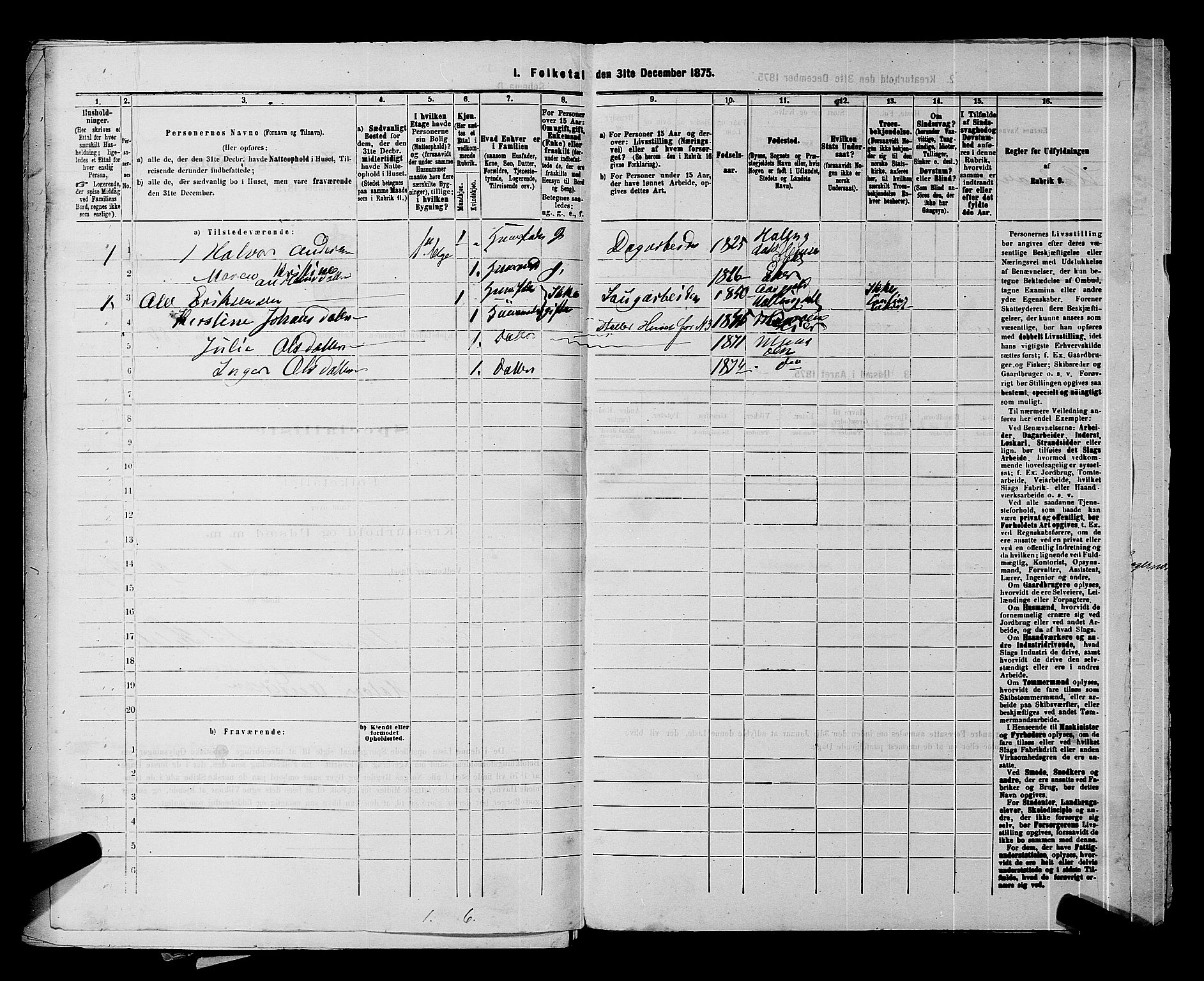 SAKO, 1875 census for 0602 Drammen, 1875, p. 169