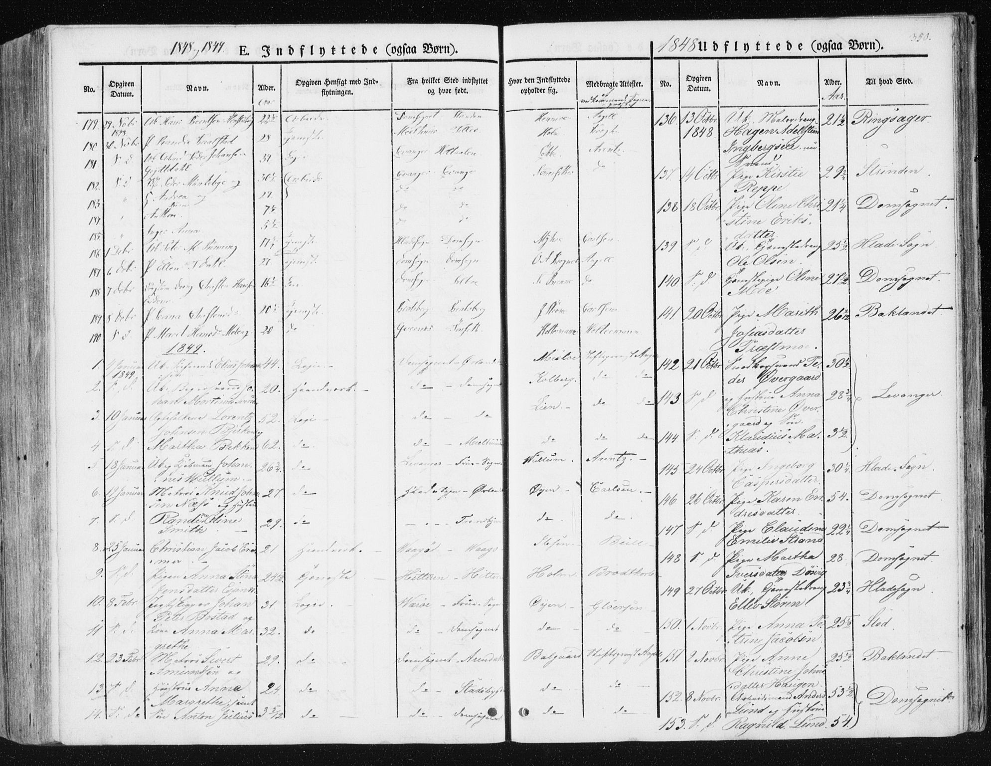 Ministerialprotokoller, klokkerbøker og fødselsregistre - Sør-Trøndelag, AV/SAT-A-1456/602/L0110: Parish register (official) no. 602A08, 1840-1854, p. 350