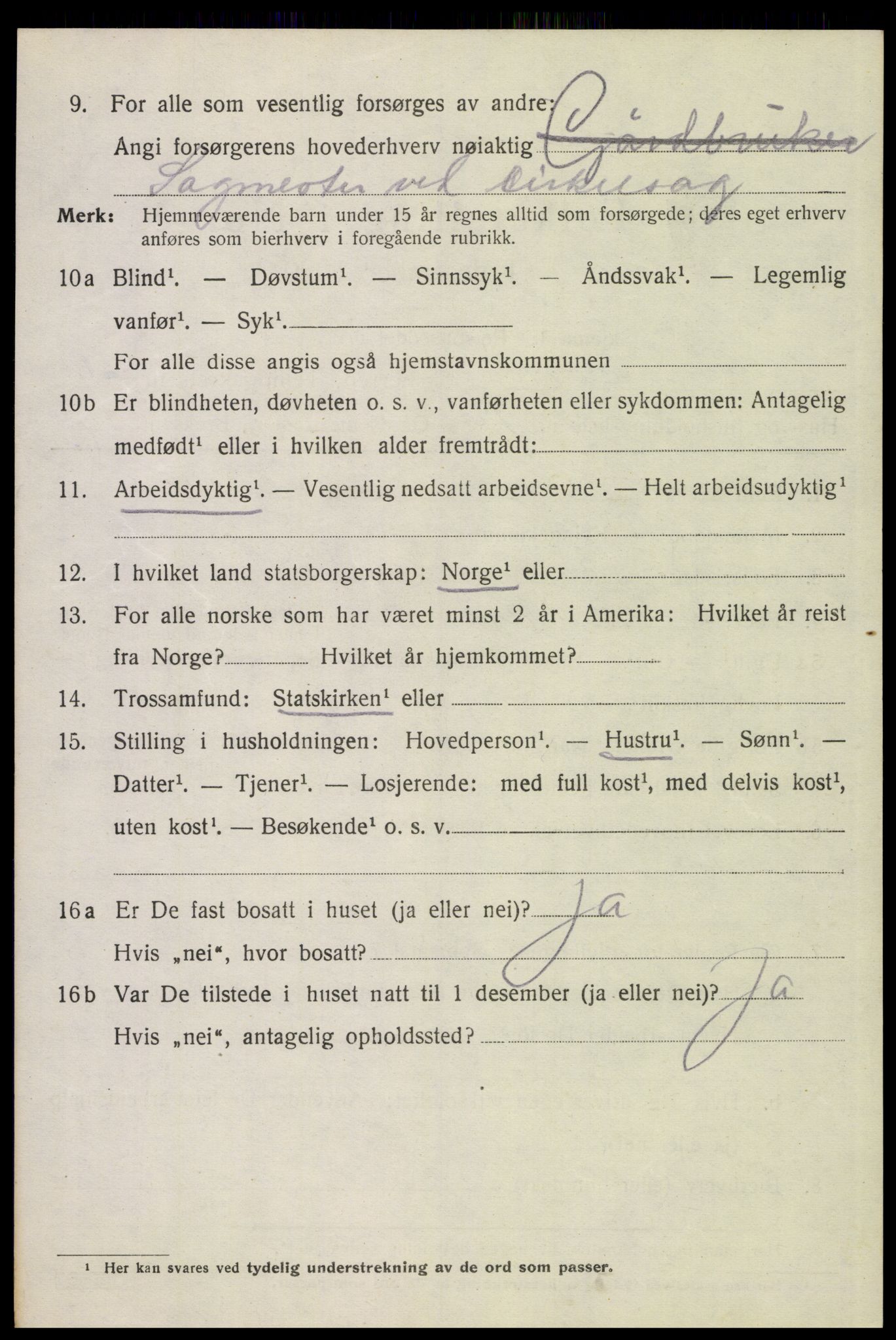 SAH, 1920 census for Eidskog, 1920, p. 11304