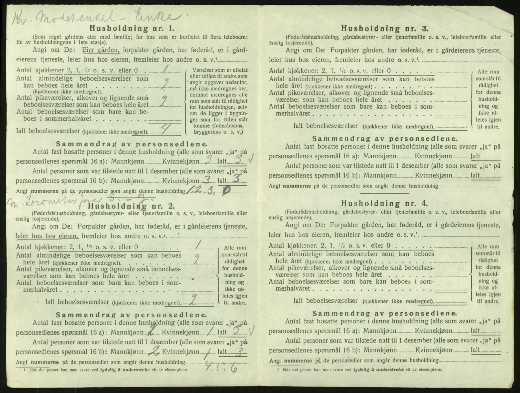 SAH, 1920 census for Eidskog, 1920, p. 2404