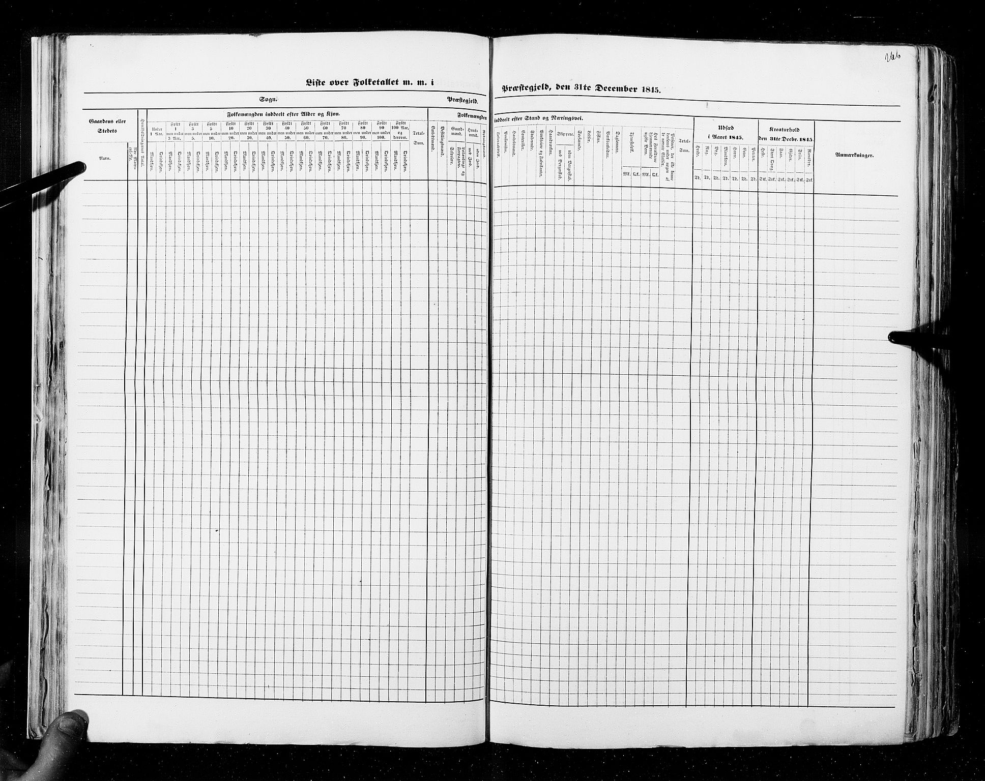 RA, Census 1845, vol. 9B: Nordland amt, 1845, p. 266