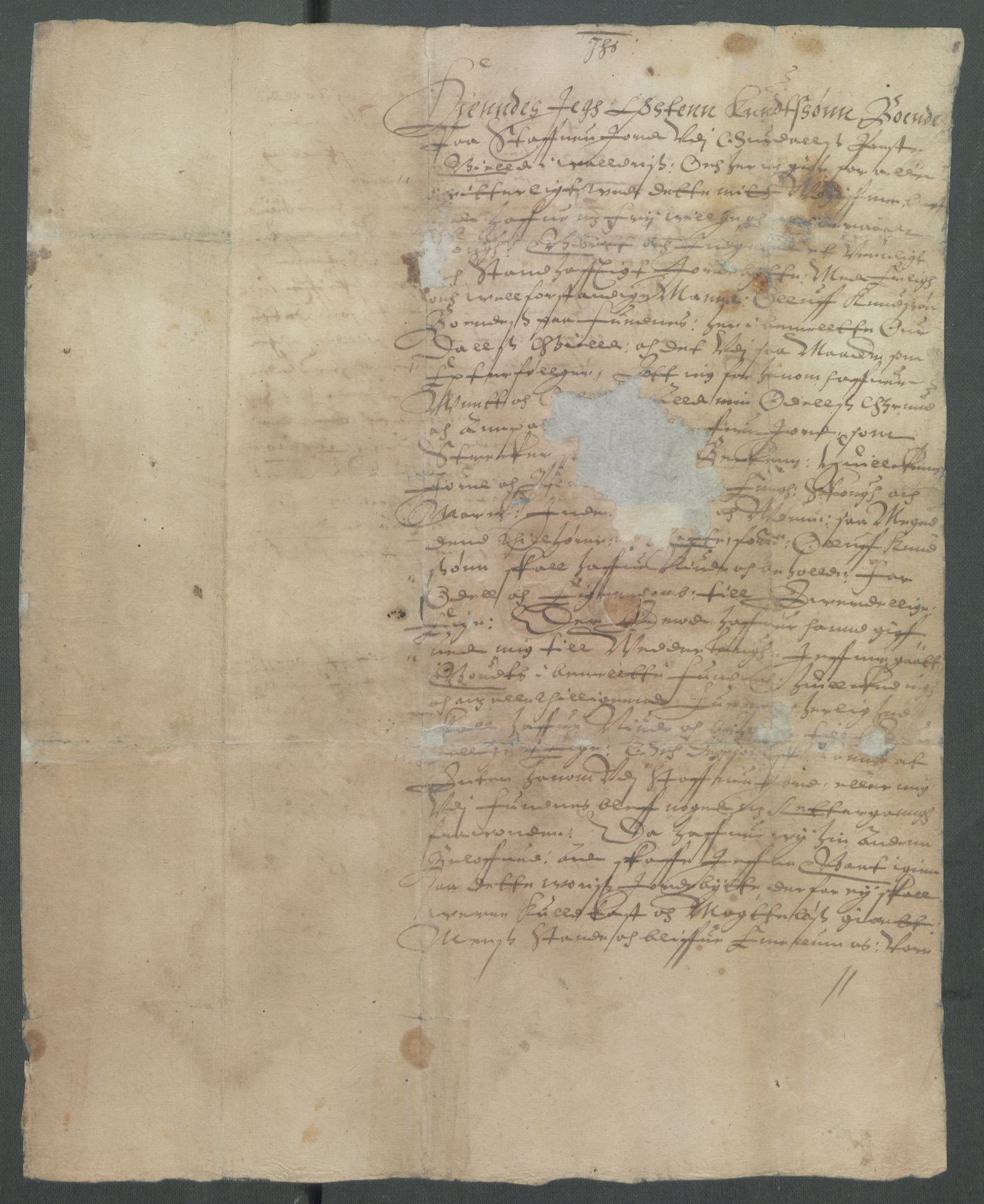 Riksarkivets diplomsamling, AV/RA-EA-5965/F02/L0137: Dokumenter, 1627-1628, p. 24