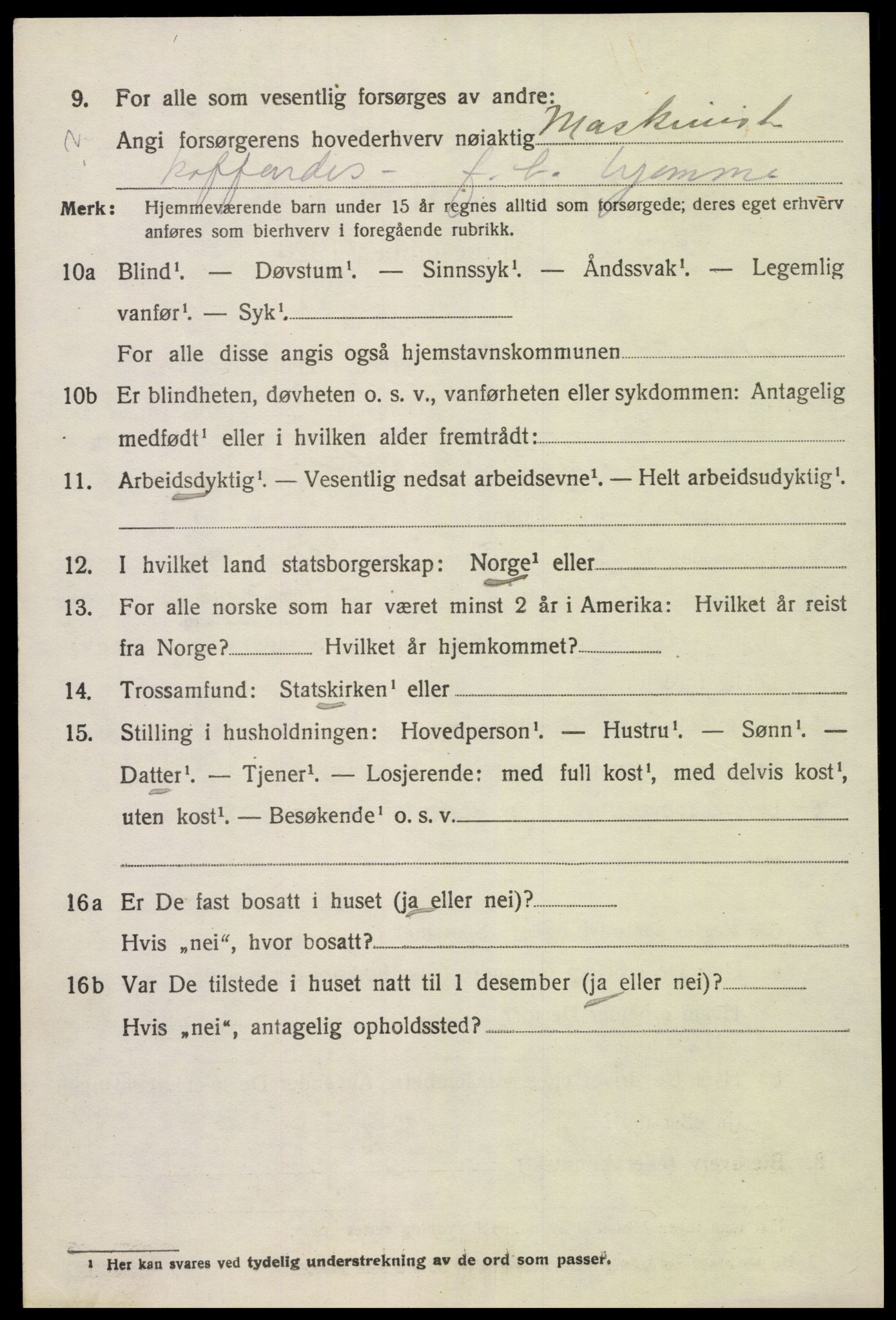 SAK, 1920 census for Flosta, 1920, p. 869