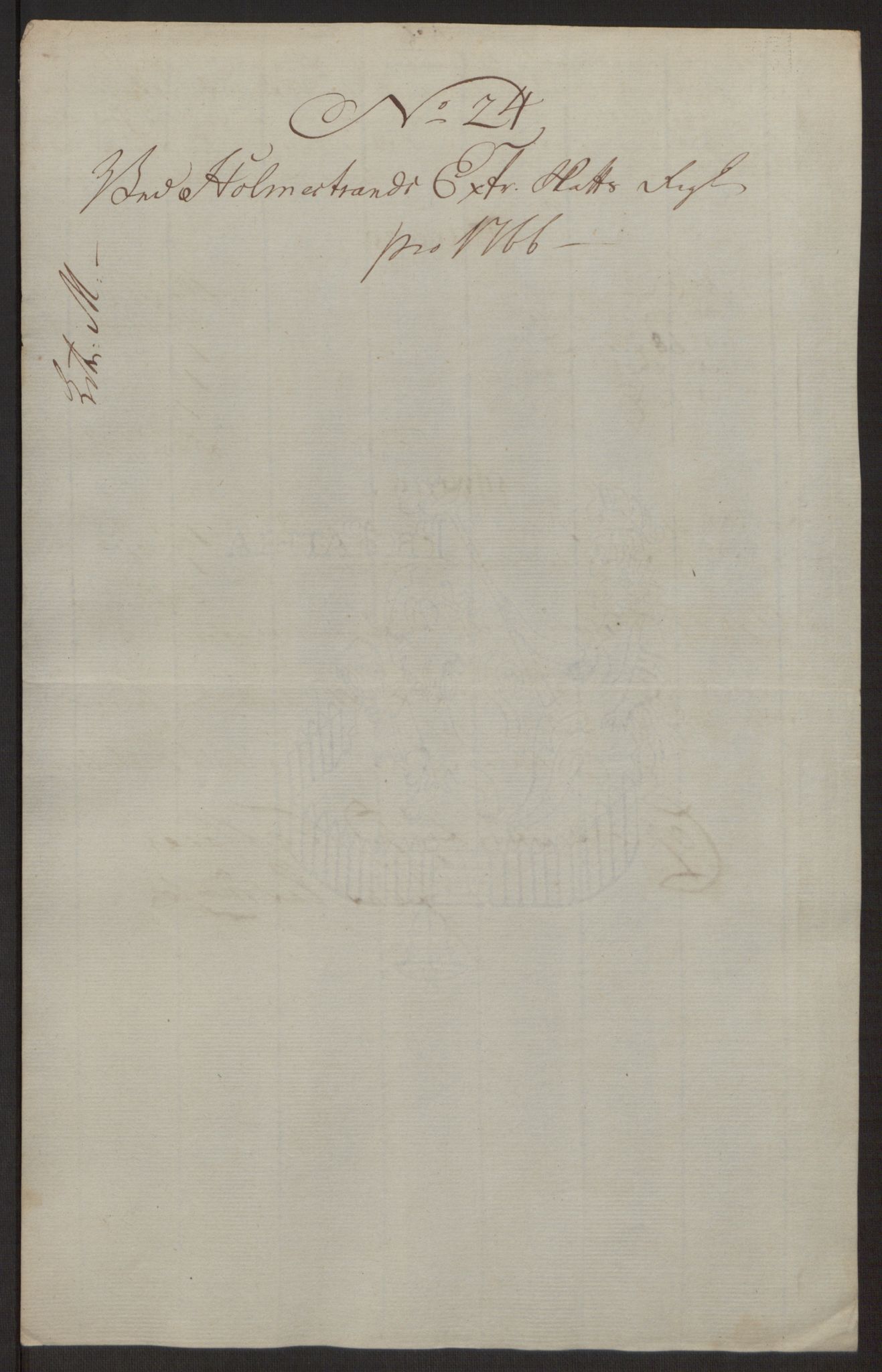 Rentekammeret inntil 1814, Reviderte regnskaper, Byregnskaper, AV/RA-EA-4066/R/Rh/L0163/0001: [H4] Kontribusjonsregnskap / Ekstraskatt, Holmestrand, 1762-1772, p. 306