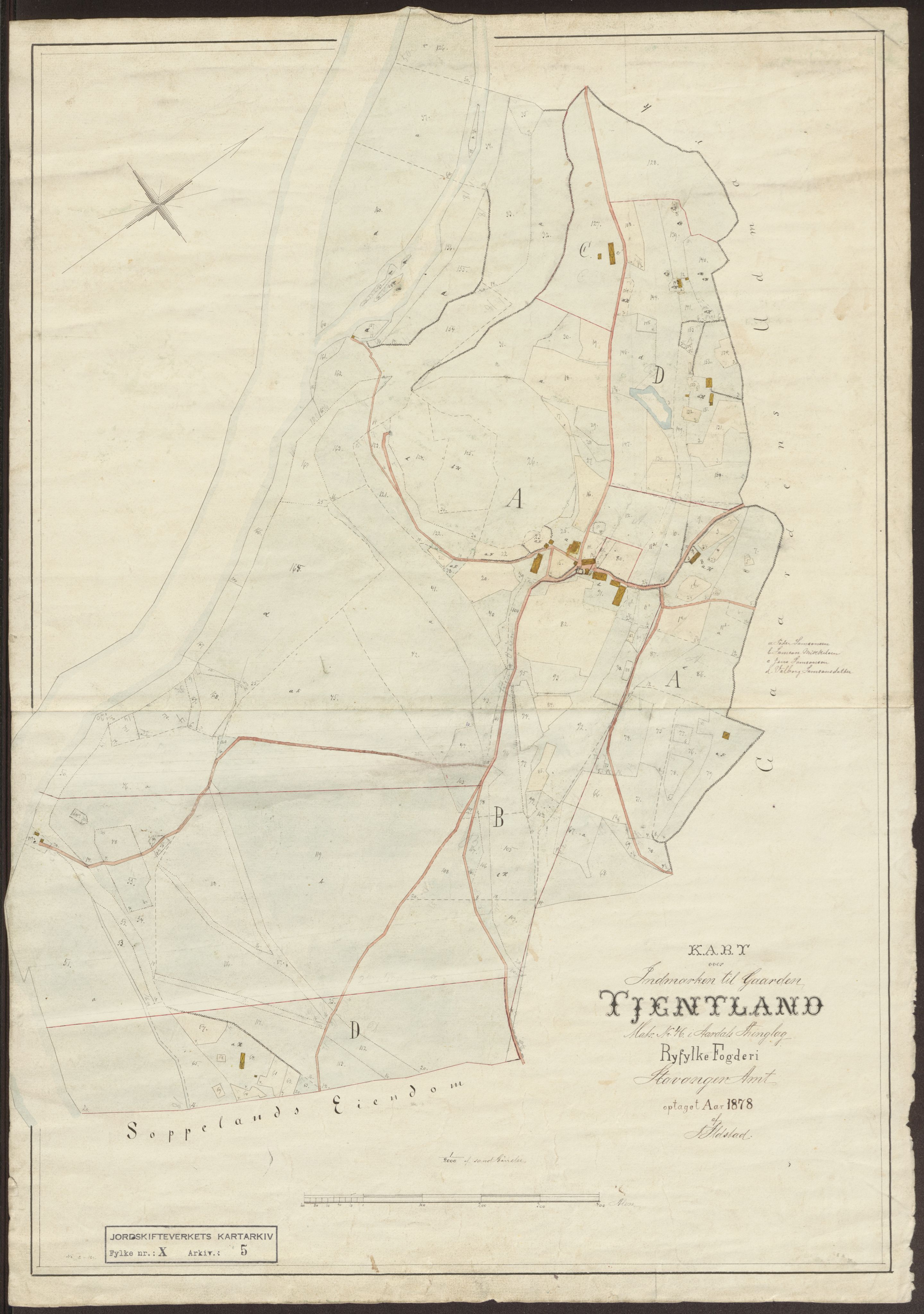 Jordskifteverkets kartarkiv, AV/RA-S-3929/T, 1859-1988, p. 51