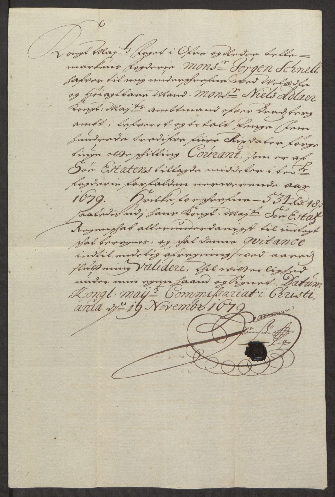 Rentekammeret inntil 1814, Reviderte regnskaper, Fogderegnskap, AV/RA-EA-4092/R35/L2072: Fogderegnskap Øvre og Nedre Telemark, 1679, p. 268