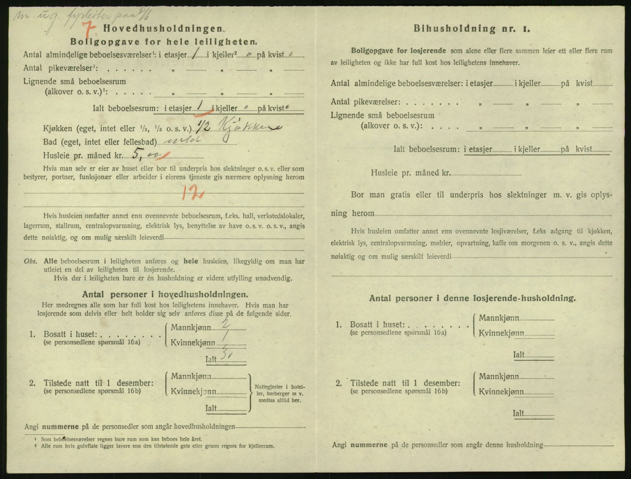 SAK, 1920 census for Risør, 1920, p. 1586