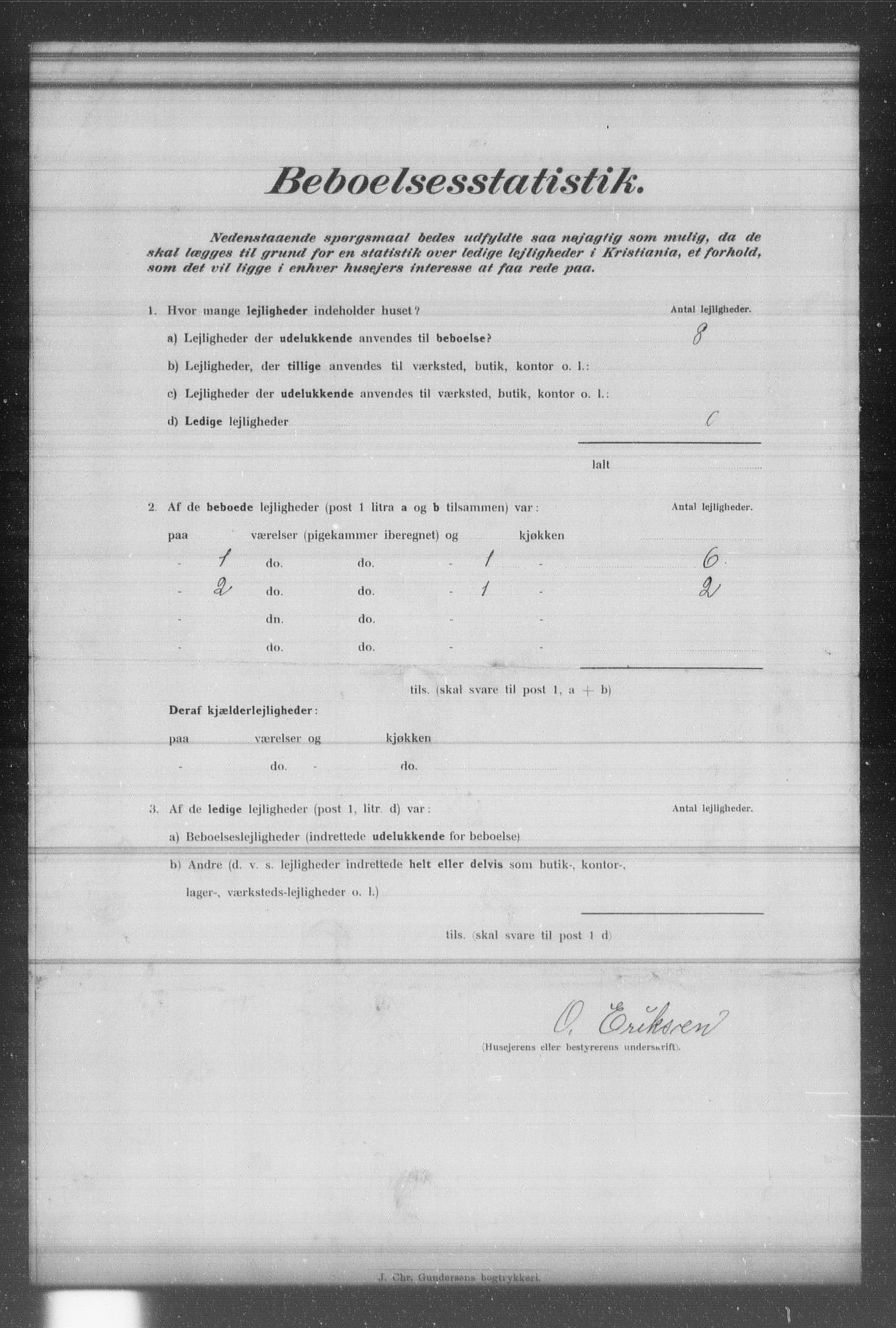 OBA, Municipal Census 1902 for Kristiania, 1902, p. 13311