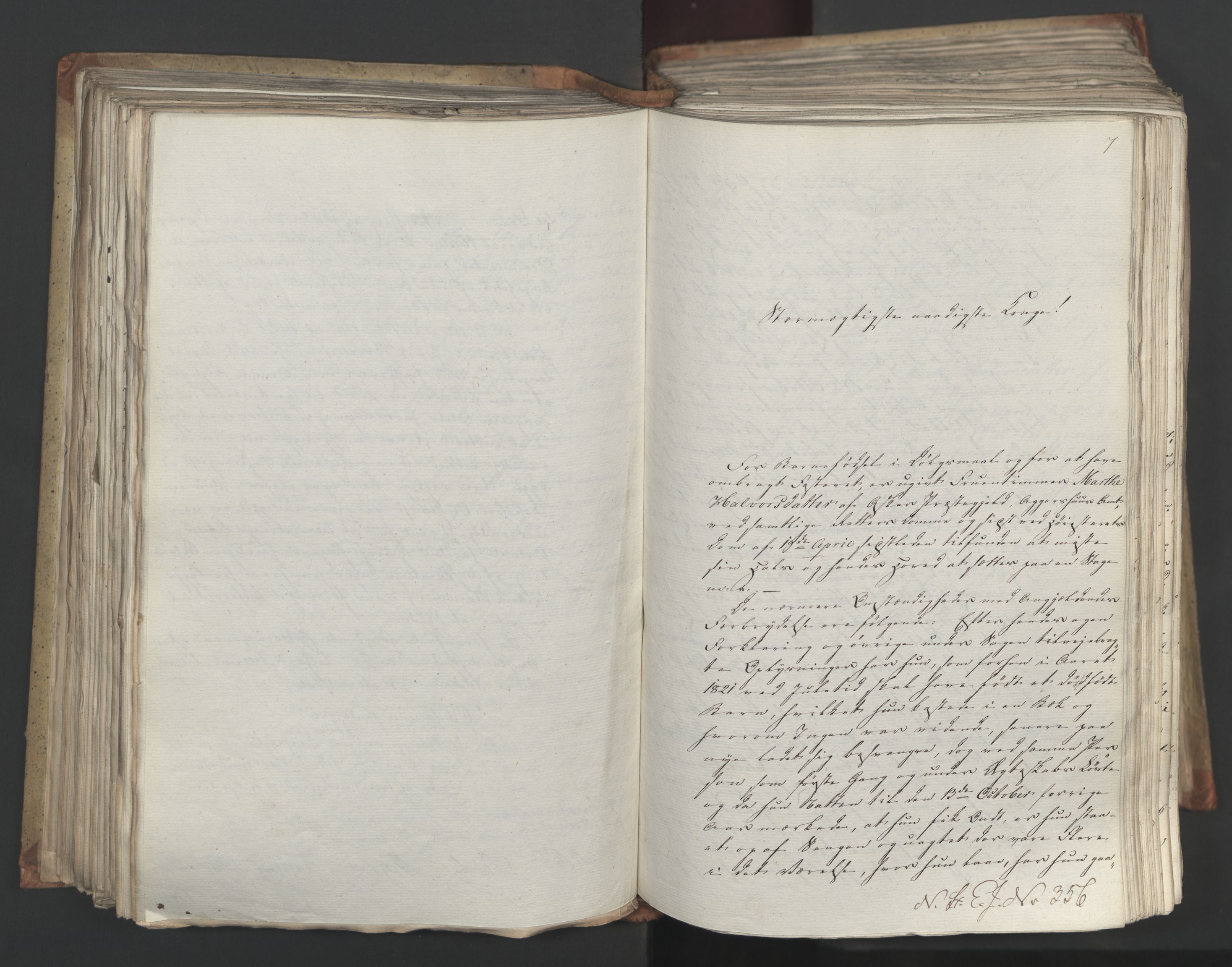 Statsrådsavdelingen i Stockholm, AV/RA-S-1003/D/Da/L0034: Regjeringsinnstillinger nr. 275-540, 1823, p. 239