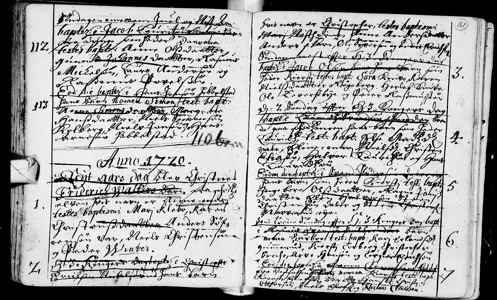 Eiker kirkebøker, AV/SAKO-A-4/F/Fa/L0002: Parish register (official) no. I 2, 1705-1724, p. 161