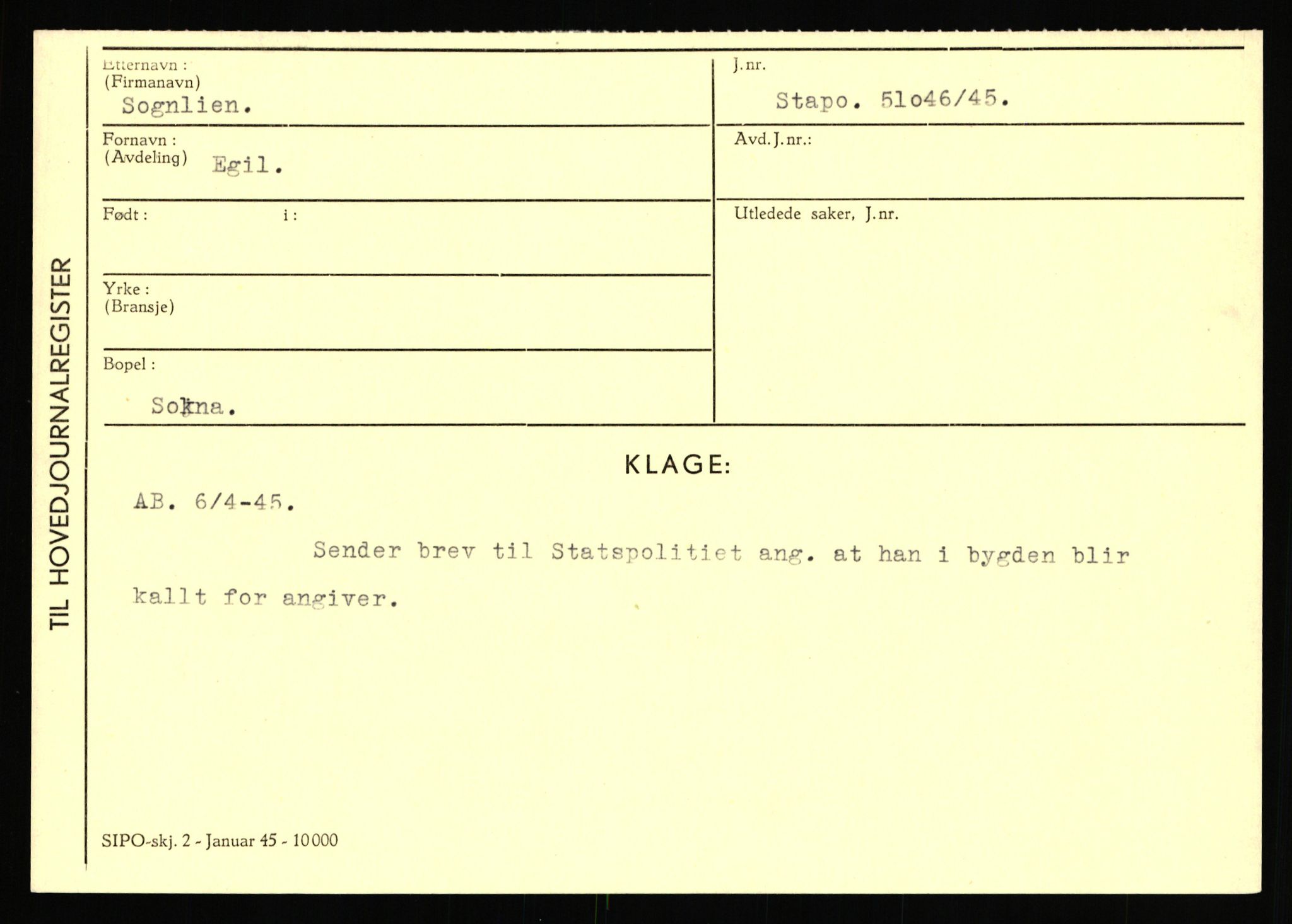 Statspolitiet - Hovedkontoret / Osloavdelingen, AV/RA-S-1329/C/Ca/L0014: Seterlien - Svartås, 1943-1945, p. 2070