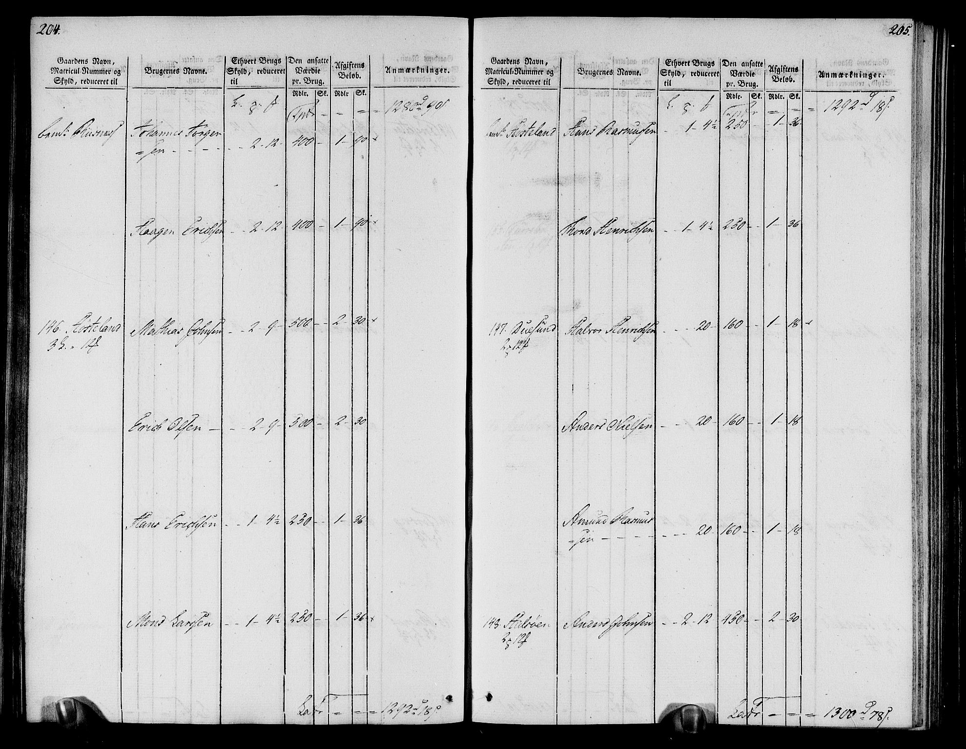 Rentekammeret inntil 1814, Realistisk ordnet avdeling, AV/RA-EA-4070/N/Ne/Nea/L0113: Nordhordland og Voss fogderi. Oppebørselsregister, 1803-1804, p. 109