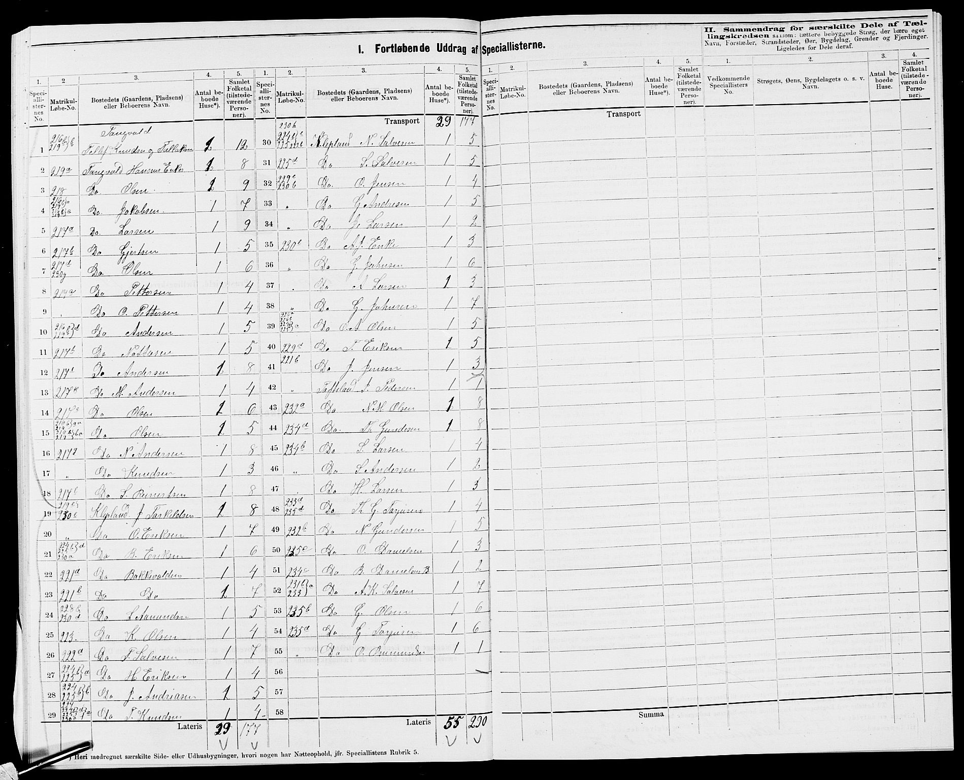 SAK, 1875 census for 1018P Søgne, 1875, p. 61