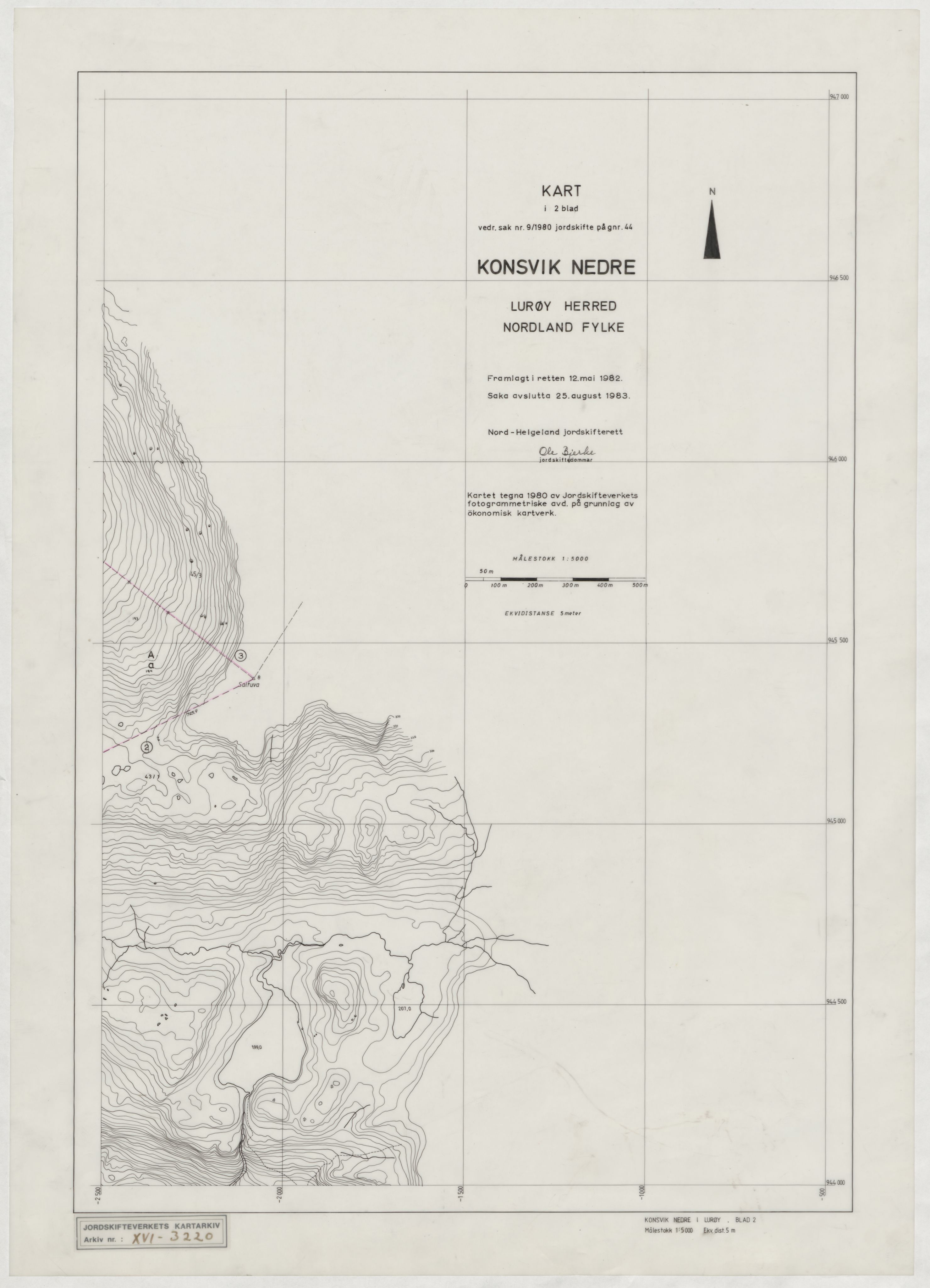 Jordskifteverkets kartarkiv, RA/S-3929/T, 1859-1988, p. 4207