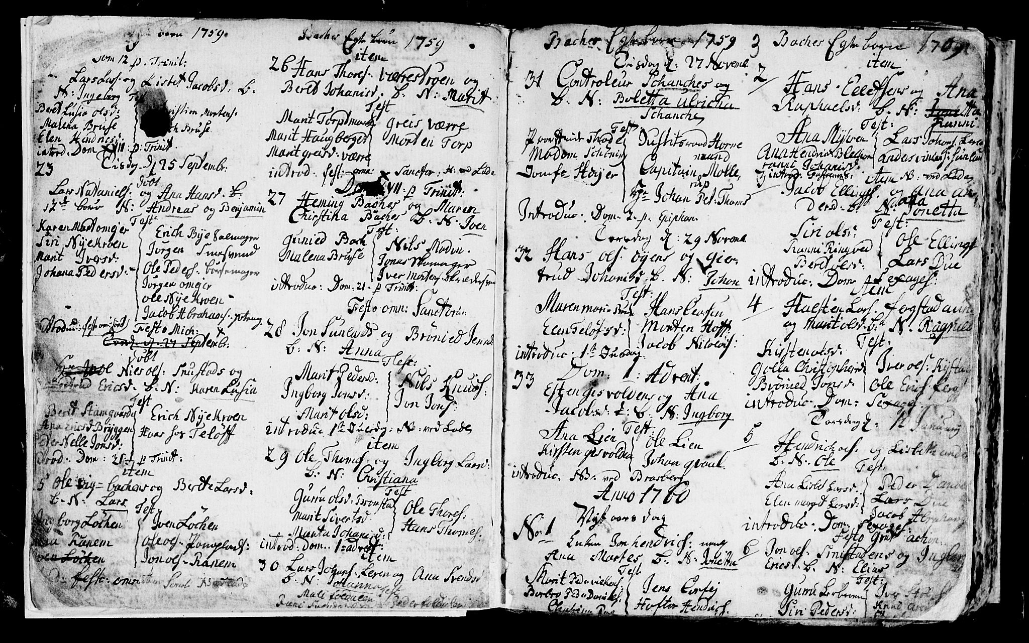 Ministerialprotokoller, klokkerbøker og fødselsregistre - Sør-Trøndelag, SAT/A-1456/604/L0218: Parish register (copy) no. 604C01, 1754-1819, p. 3